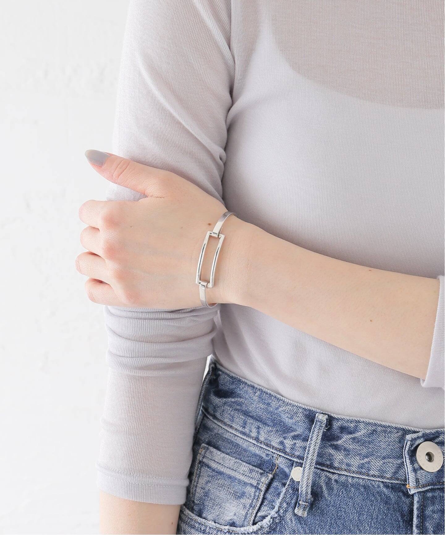 VINTAGE TIFFANY&Co./ティファニー】Open square bangle（ブレスレット