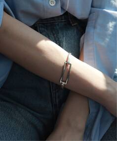 VINTAGE TIFFANY&Co./ティファニー】Open square bangle（ブレスレット