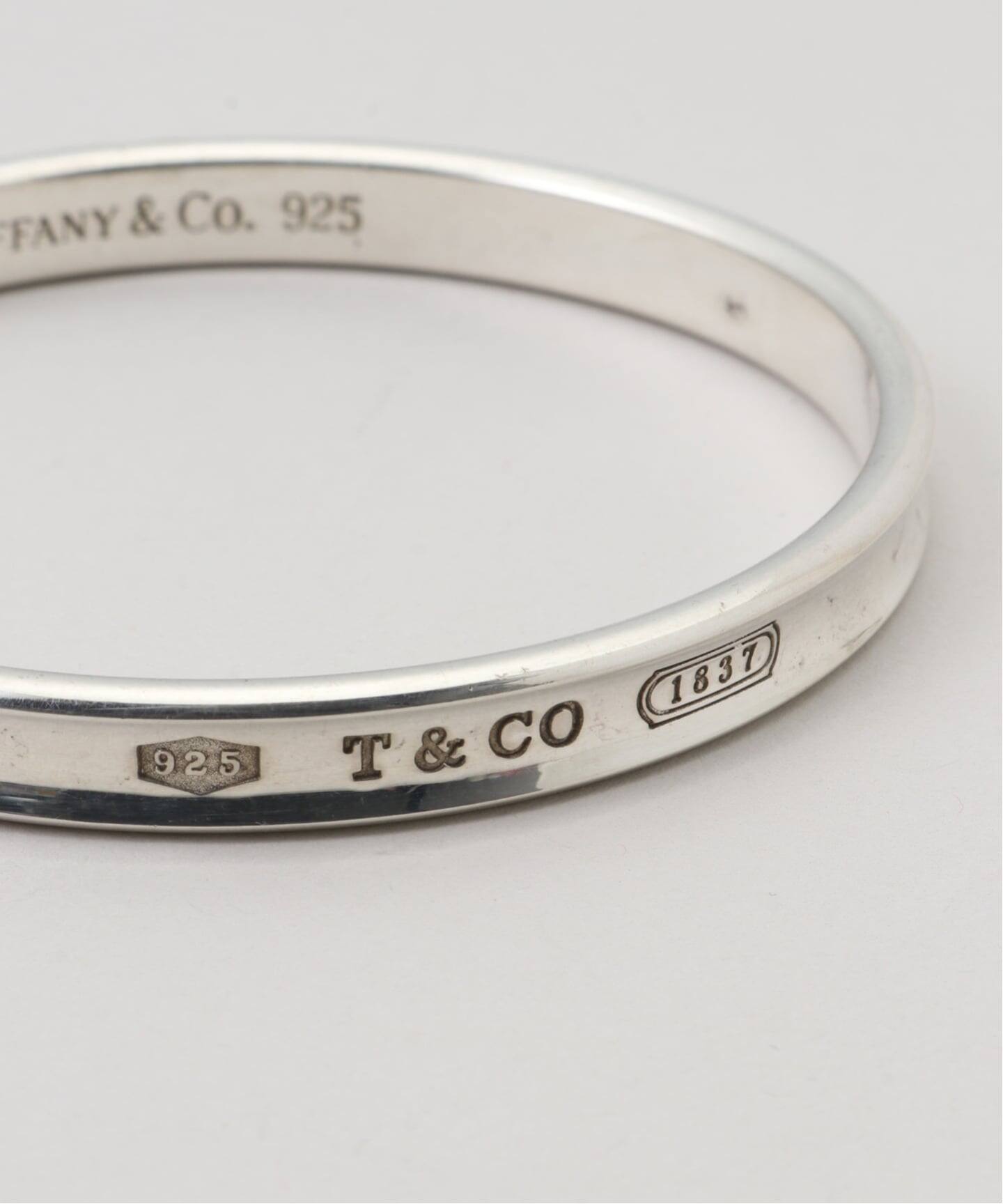 VINTAGE TIFFANY&Co./ティファニー】1837 narrow bangle（ブレスレット 