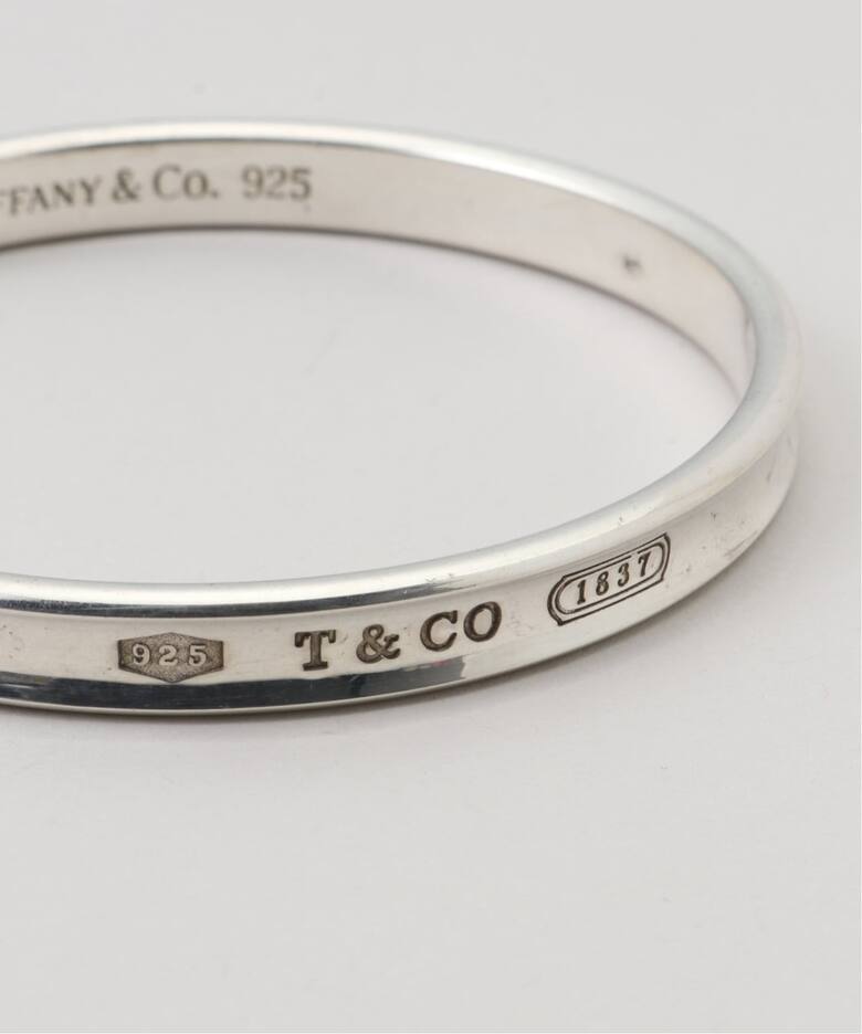 VINTAGE TIFFANY&Co./ティファニー】1837 narrow bangle（ブレスレット 