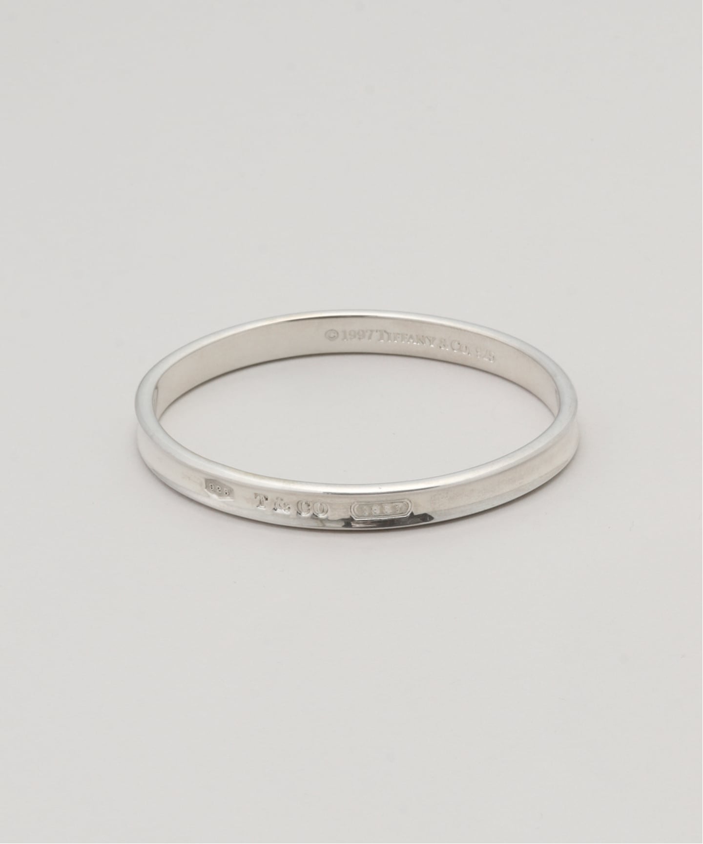 VINTAGE TIFFANY&Co./ティファニー】1837 narrow bangle（ブレスレット