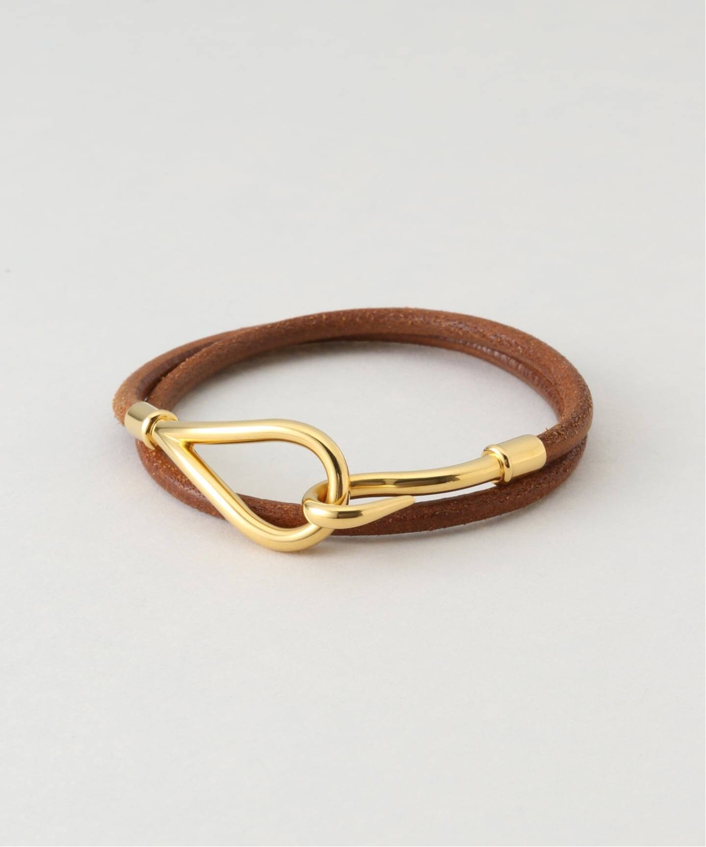 VINTAGE HERMES/エルメス】Jumbo double tour bracelet（ブレスレット
