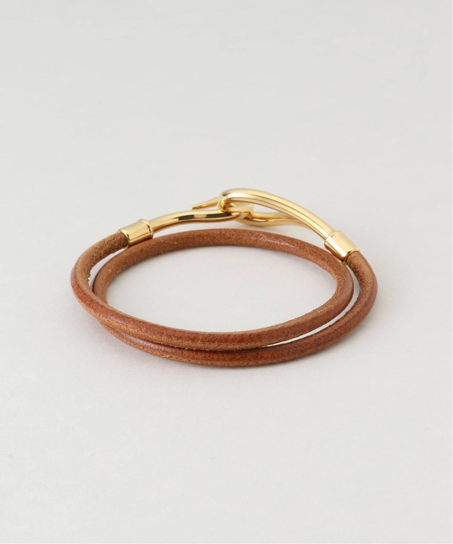 VINTAGE HERMES/エルメス】Jumbo double tour bracelet（ブレスレット