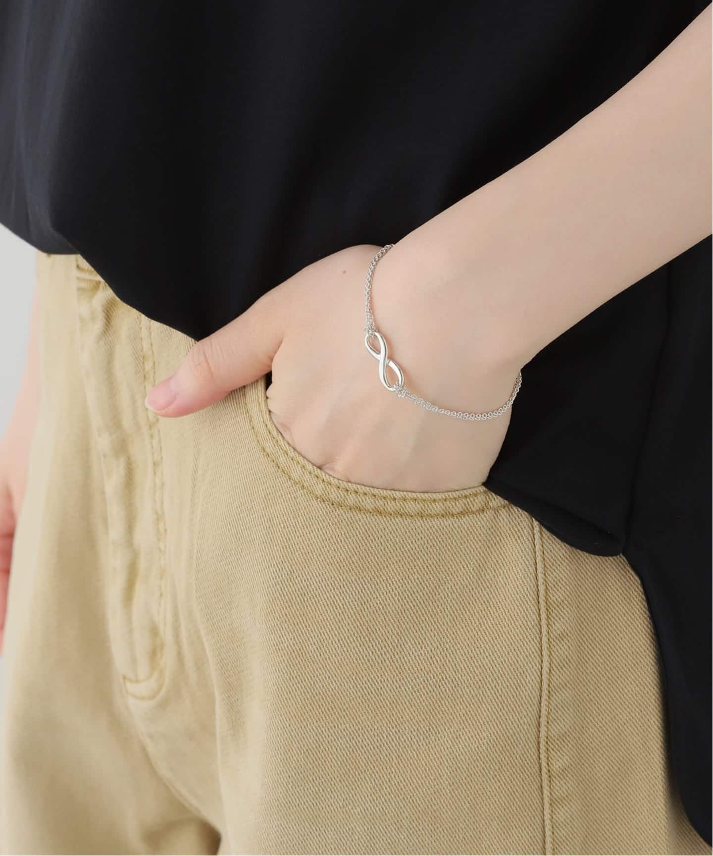 TIFFNY&CO. インフィニティ♾️ブレスレット VINTAGE TIFFANY&Co./ティファニー】Infinity bracelet（ブレスレット