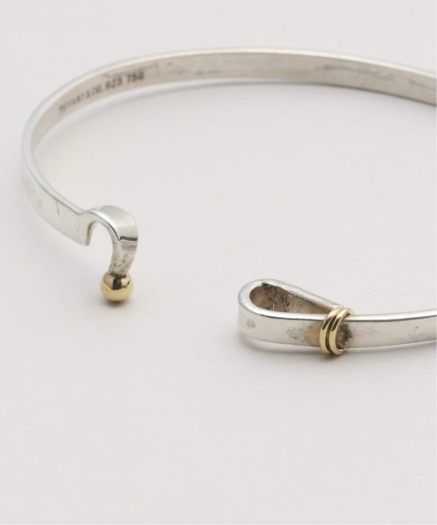 VINTAGE TIFFANY&Co./ティファニー】 Hook & eye bangle