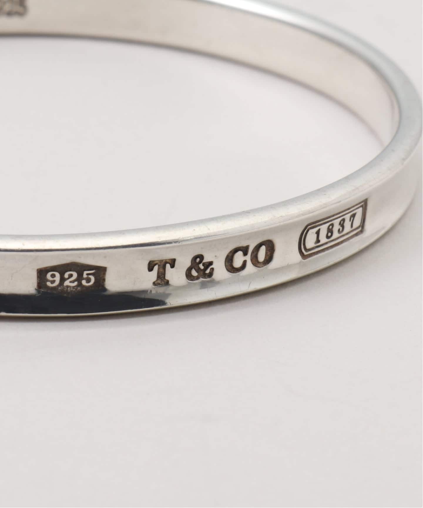VINTAGE TIFFANY&Co./ティファニー】1837 narrow bangle（ブレスレット