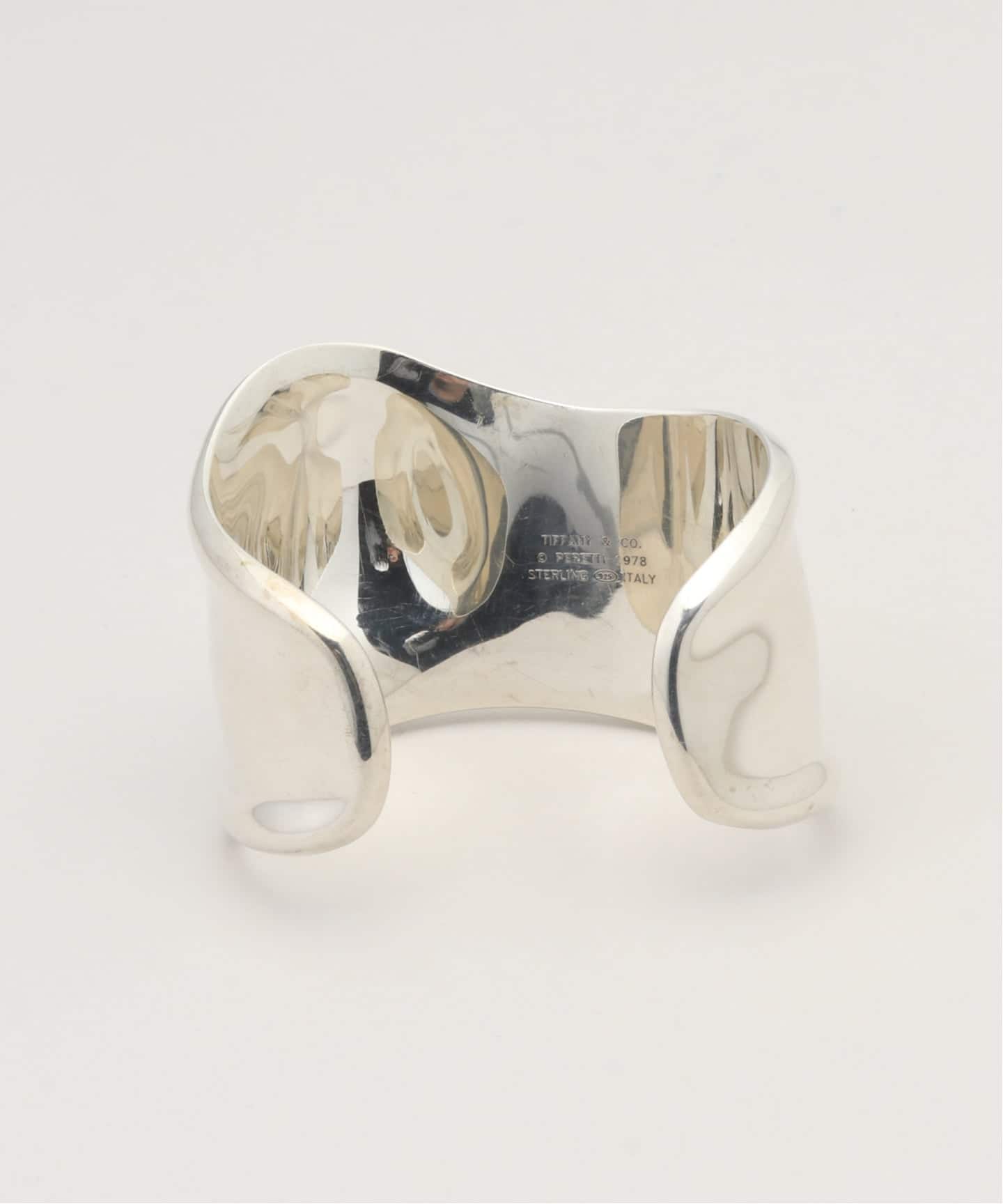 VINTAGE TIFFANY&Co./ティファニー】Bone cuff bangle（ブレスレット