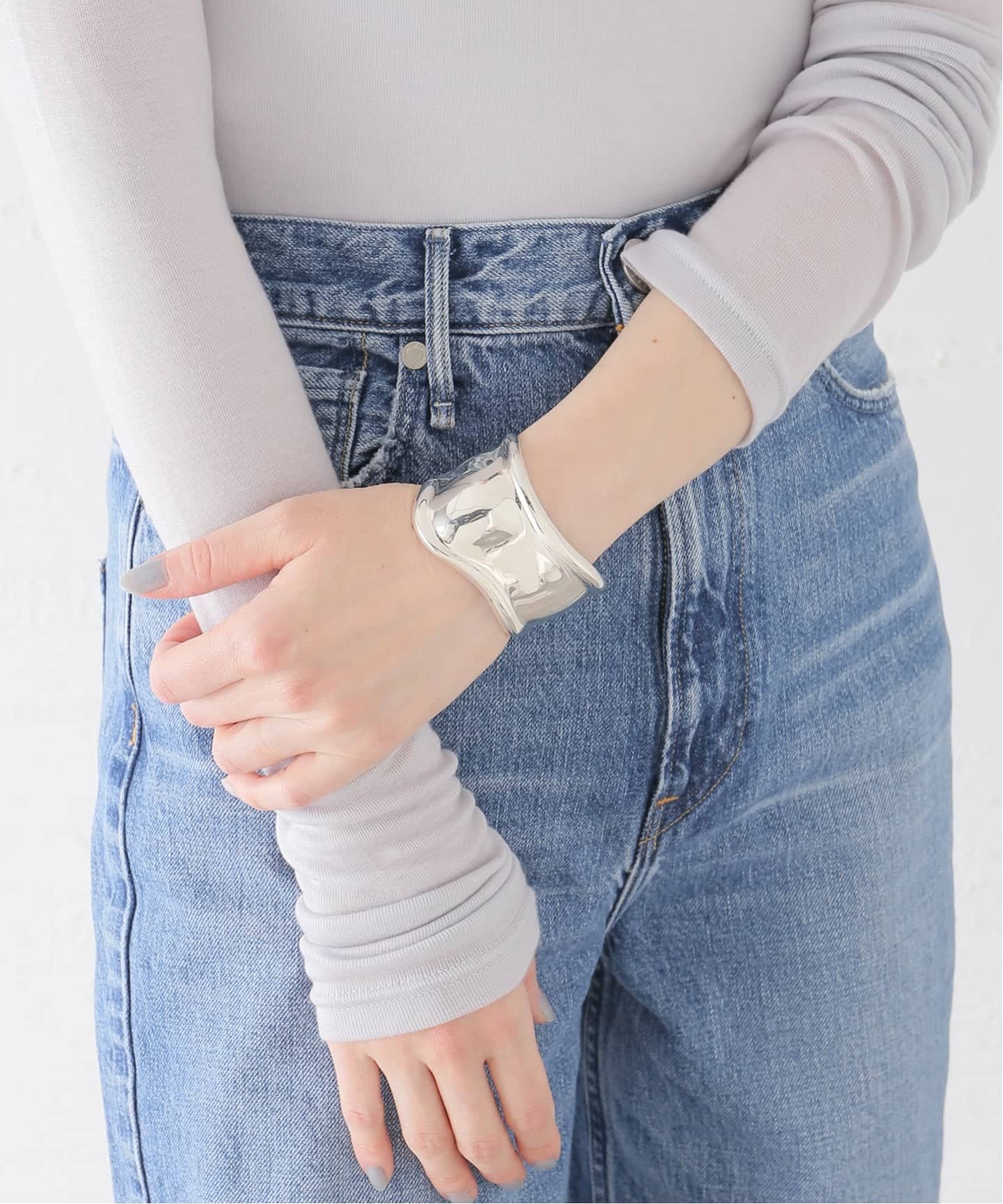 VINTAGE TIFFANY&Co./ティファニー】Bone cuff bangle（ブレスレット