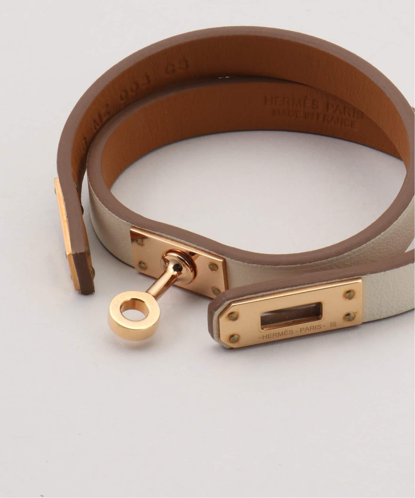 HERMES/エルメス】 Mini kelly double tour bracelet（ブレスレット
