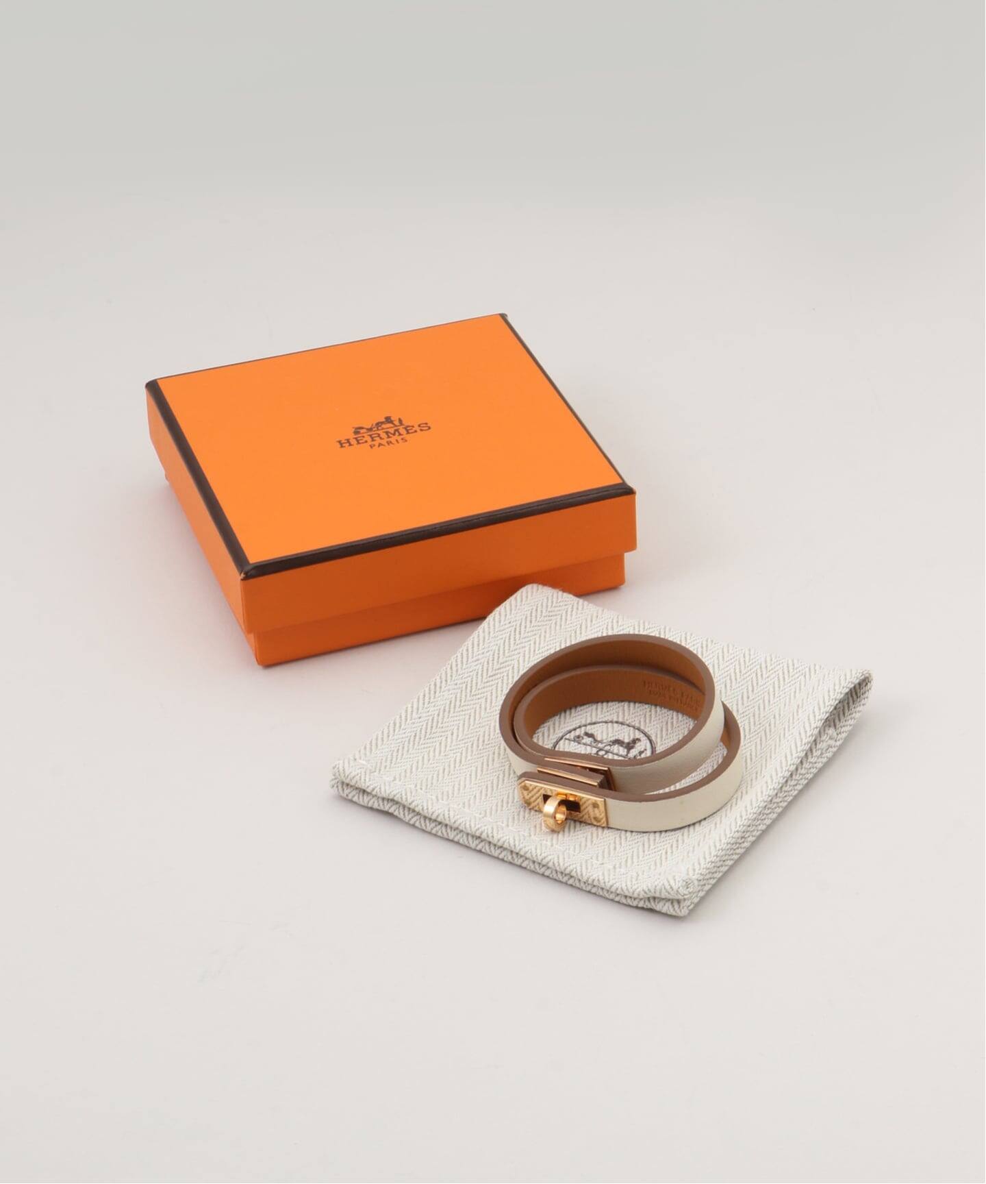 HERMES/エルメス】 Mini kelly double tour bracelet（ブレスレット