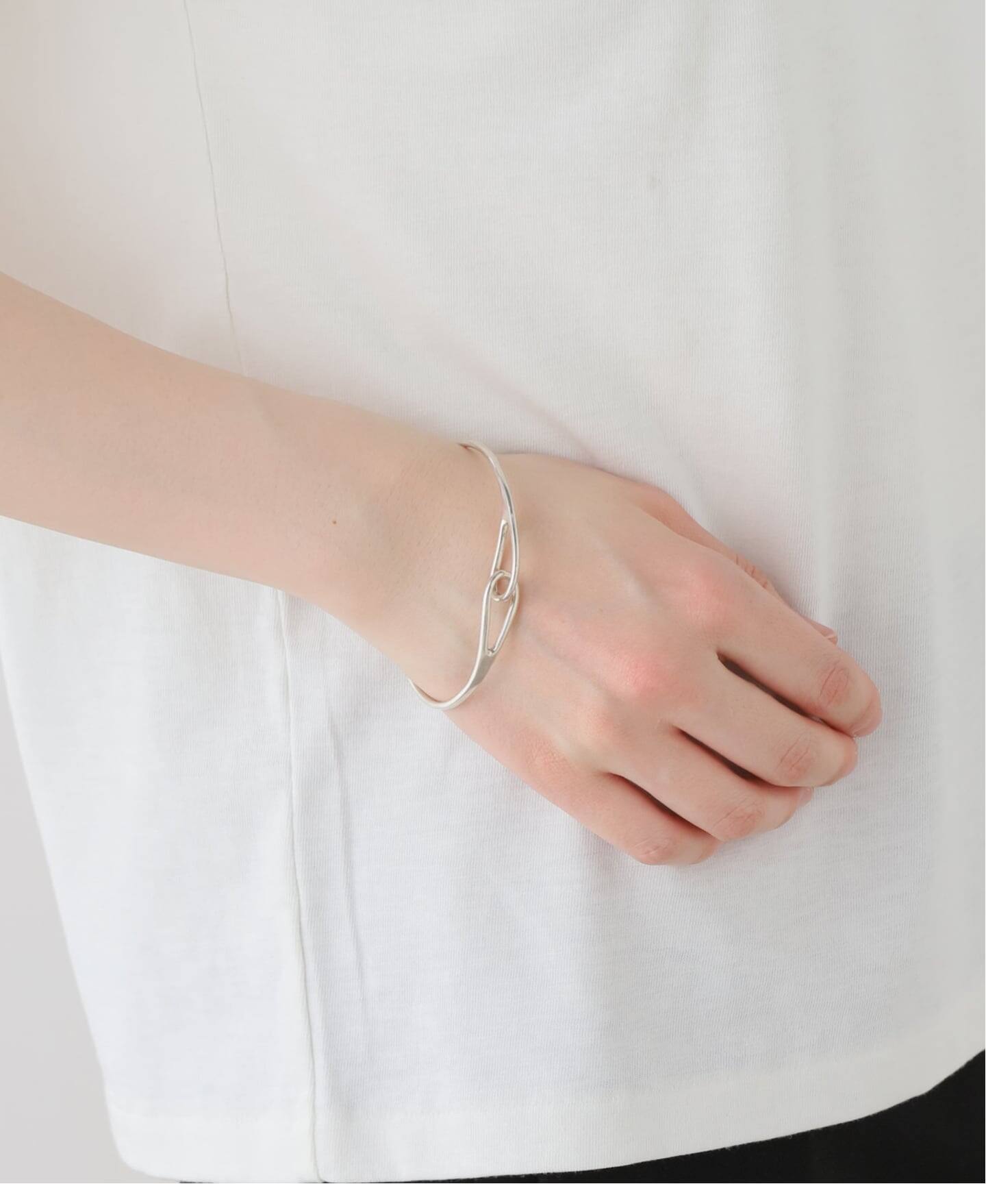 VINTAGE TIFFANY&Co./ティファニー】Double loop bangle（ブレスレット 