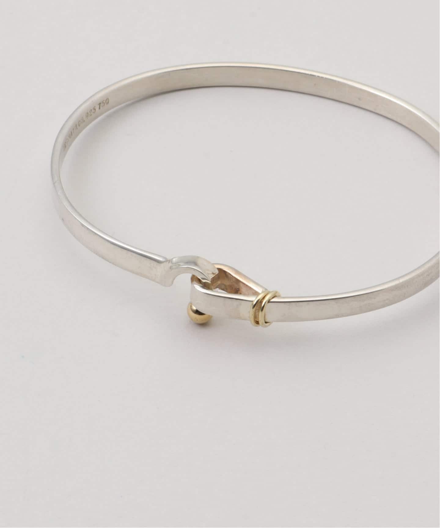 VINTAGE TIFFANY&Co./ティファニー】 Hook & eye bangle（ブレスレット
