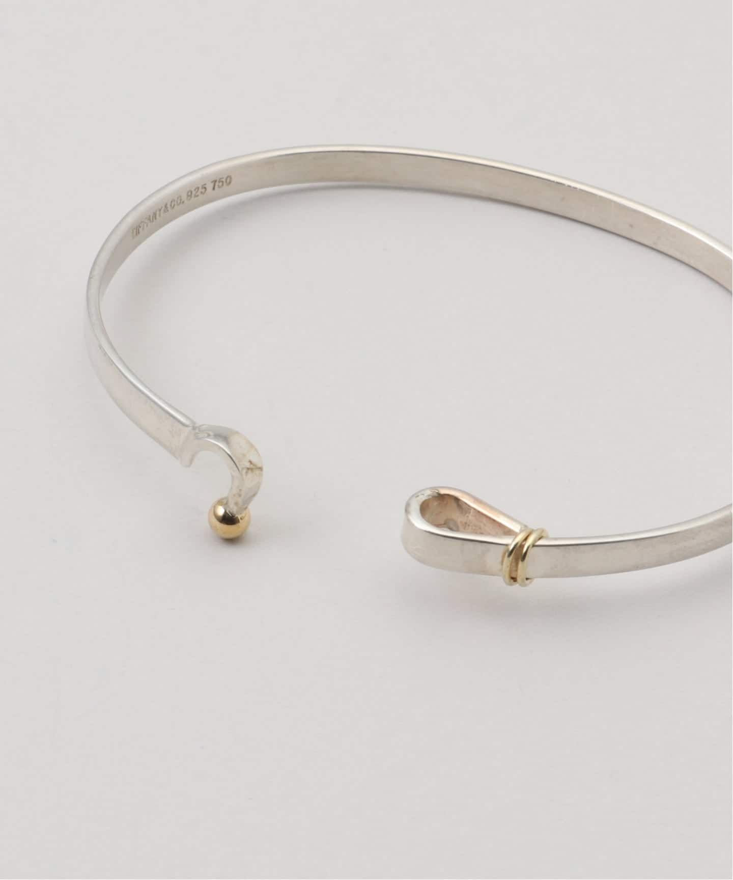 VINTAGE TIFFANY&Co./ティファニー】 Hook & eye bangle（ブレスレット