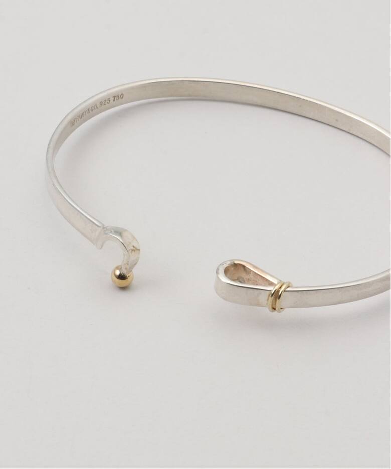 VINTAGE TIFFANY&Co./ティファニー】 Hook & eye bangle（ブレスレット 
