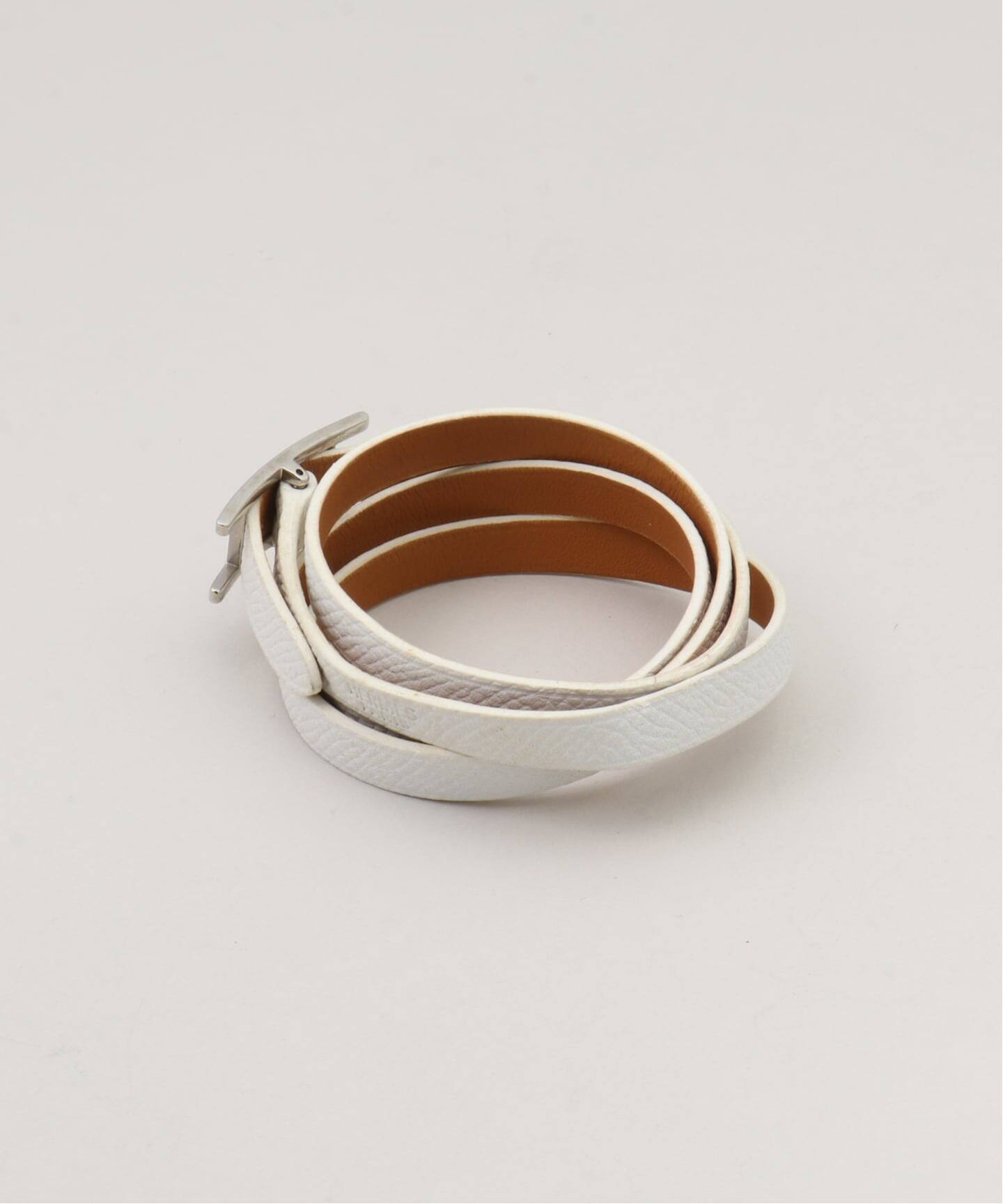 HERMES/エルメス】Hapi double tour bracelet(ブレスレット・バングル HERMES/エルメス】Hapi double tour bracelet(ブレスレット・バングル