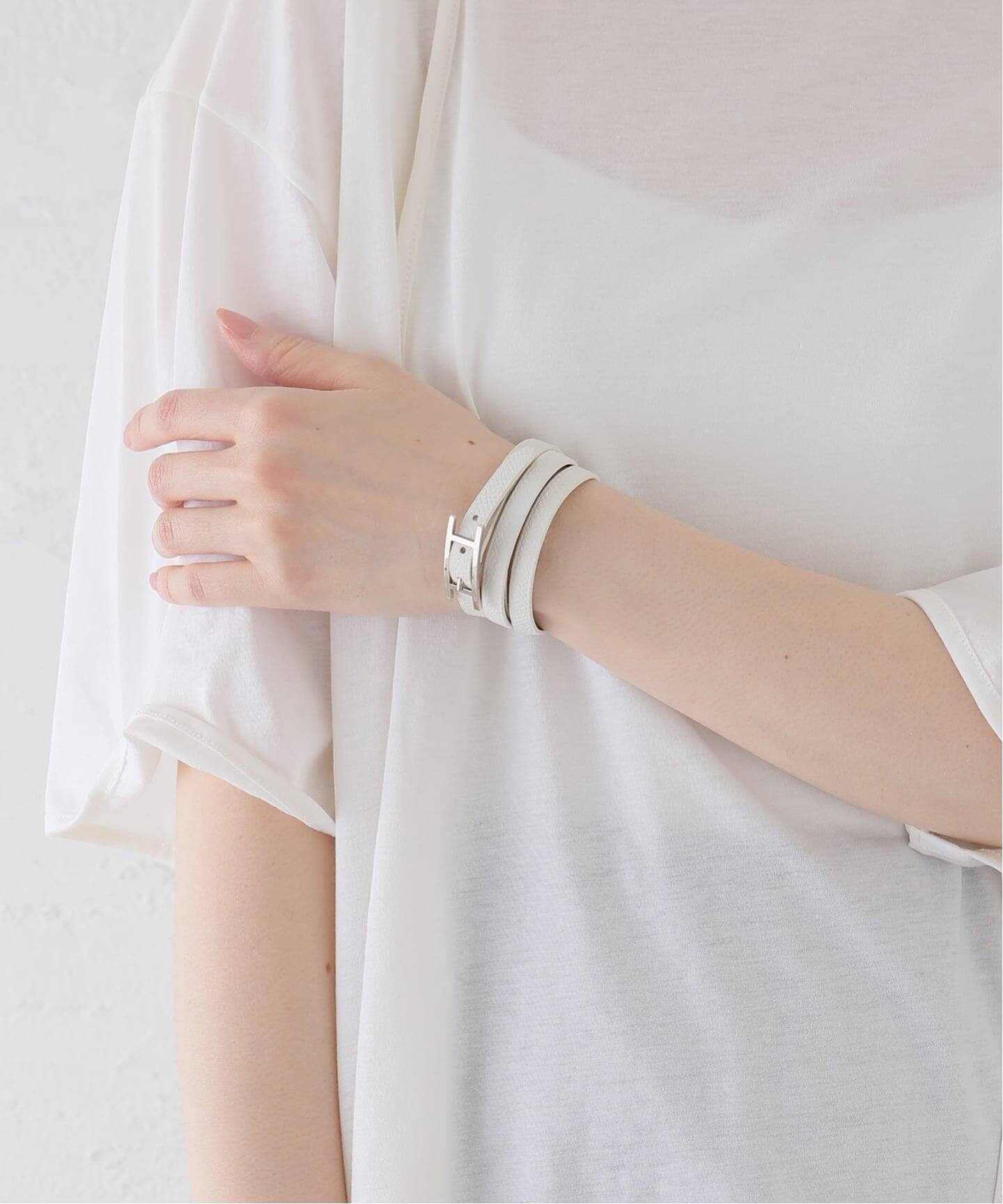 HERMES/エルメス】Hapi double tour bracelet（ブレスレット・バングル