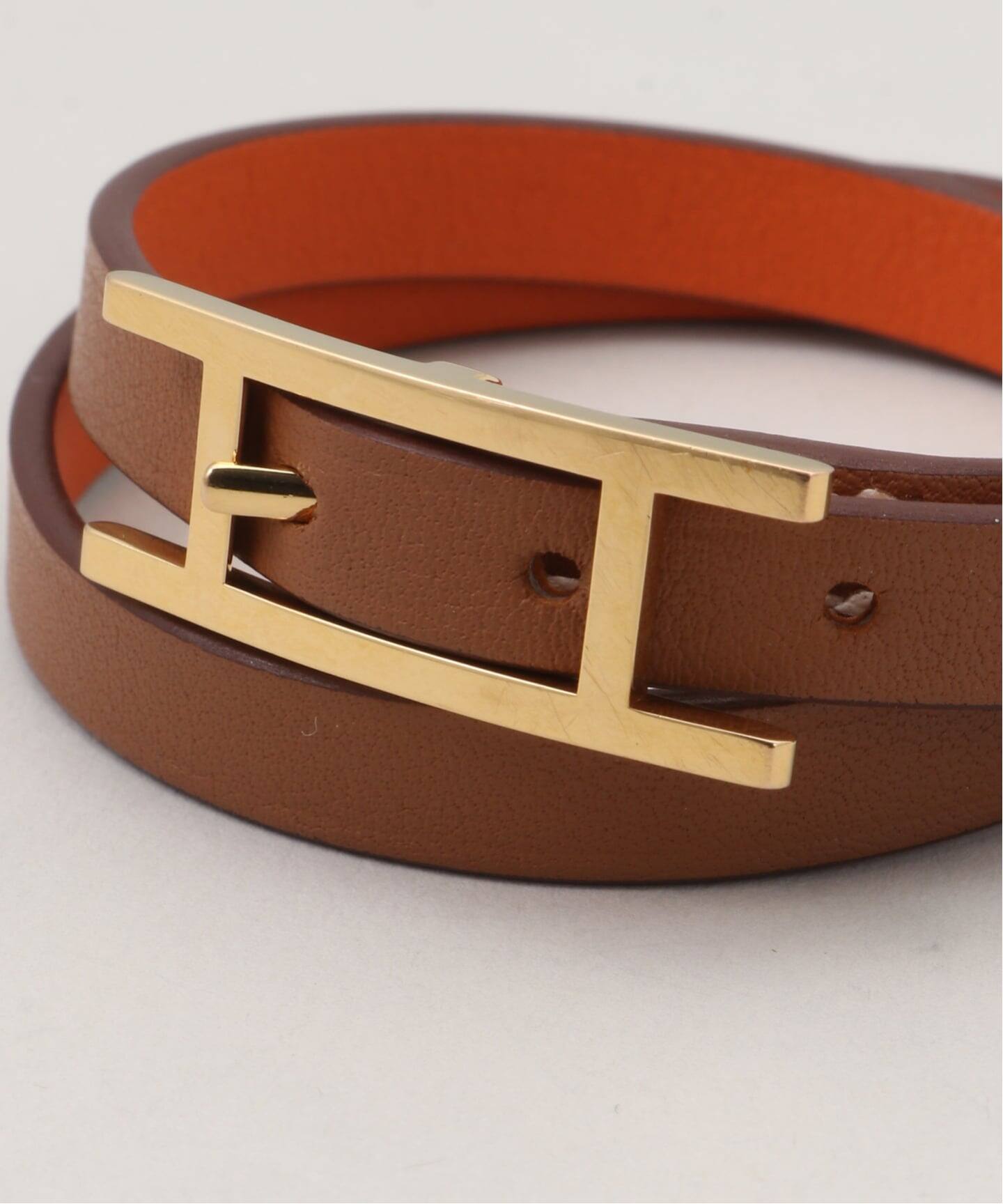 HERMES/エルメス】Hapi double tour bracelet（ブレスレット・バングル