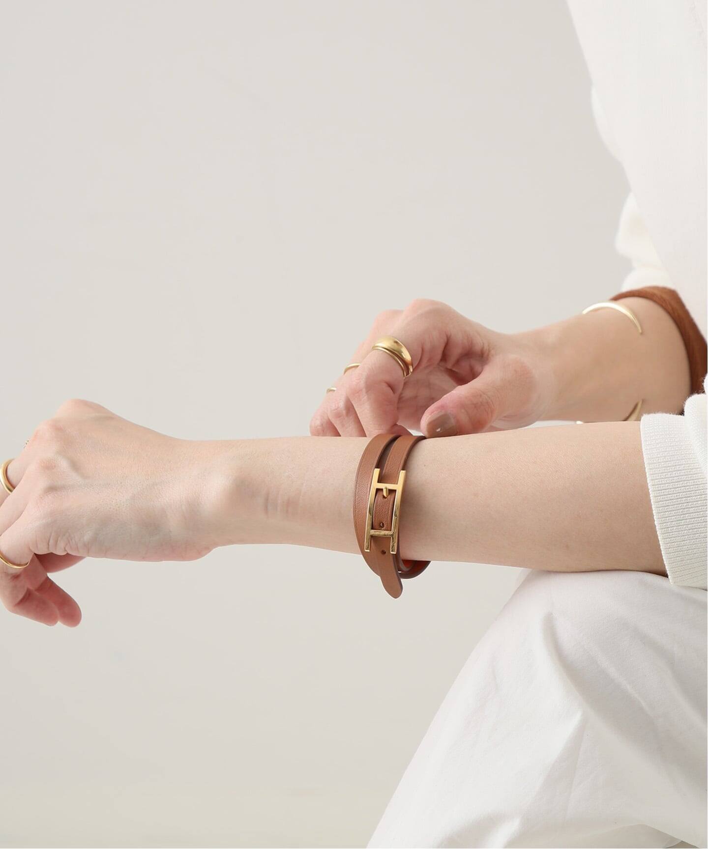 HERMES/エルメス】Hapi double tour bracelet（ブレスレット・バングル