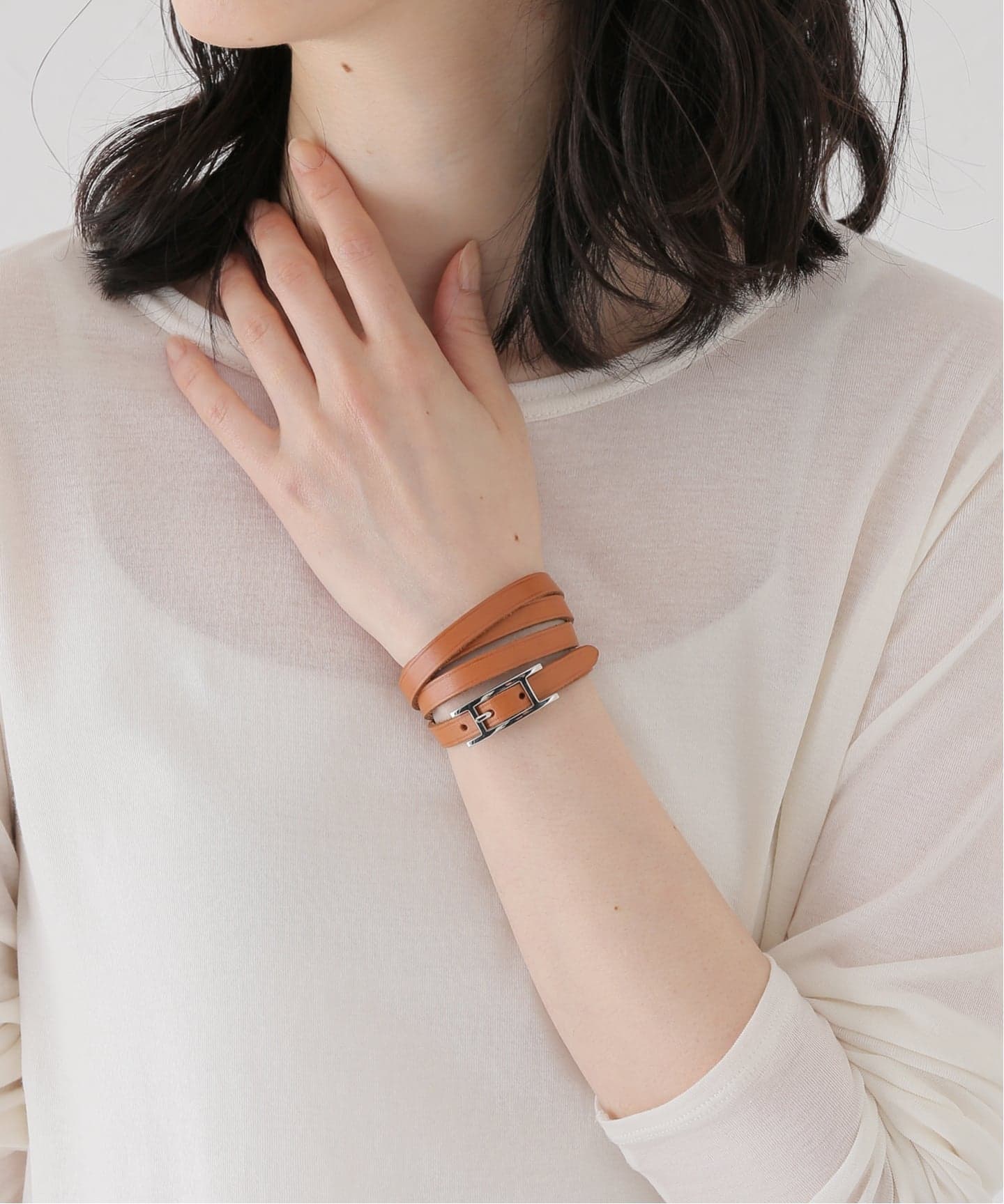 HERMES/エルメス】Hapi double tour bracelet（ブレスレット・バングル