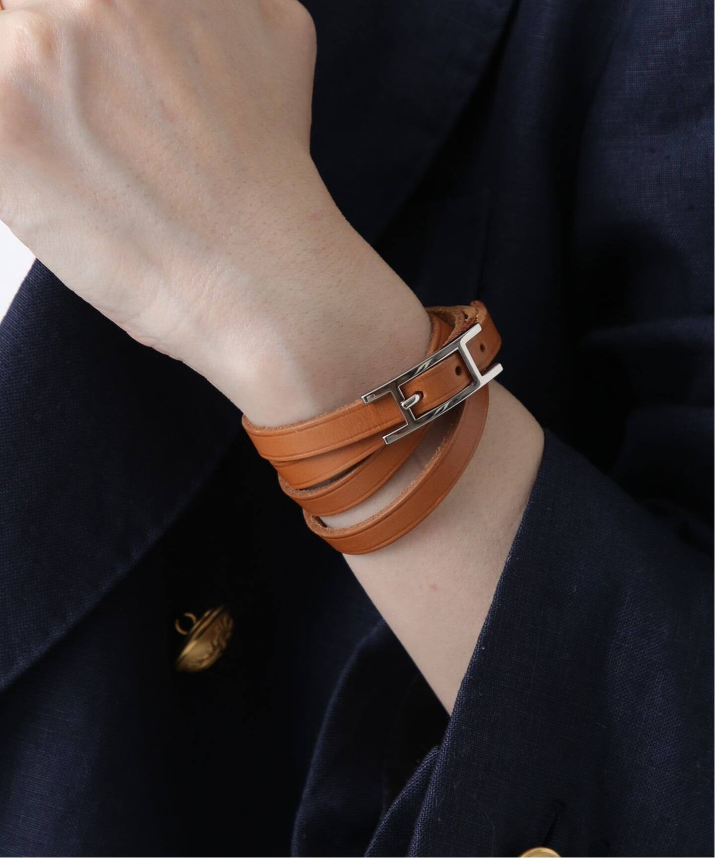 HERMES/エルメス】Hapi double tour bracelet（ブレスレット・バングル 