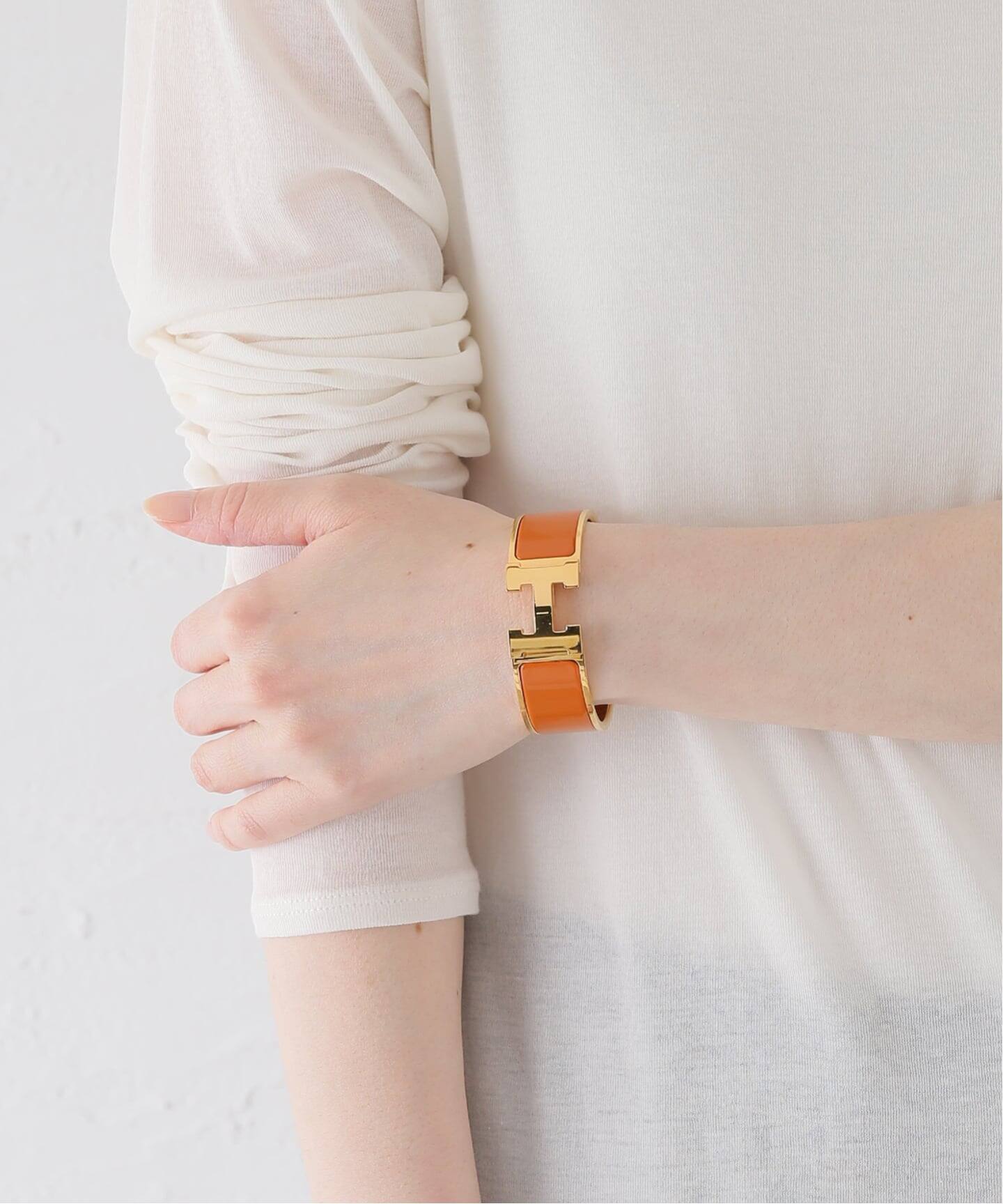 HERMES/エルメス】 Clic clac H bangle（ブレスレット・バングル
