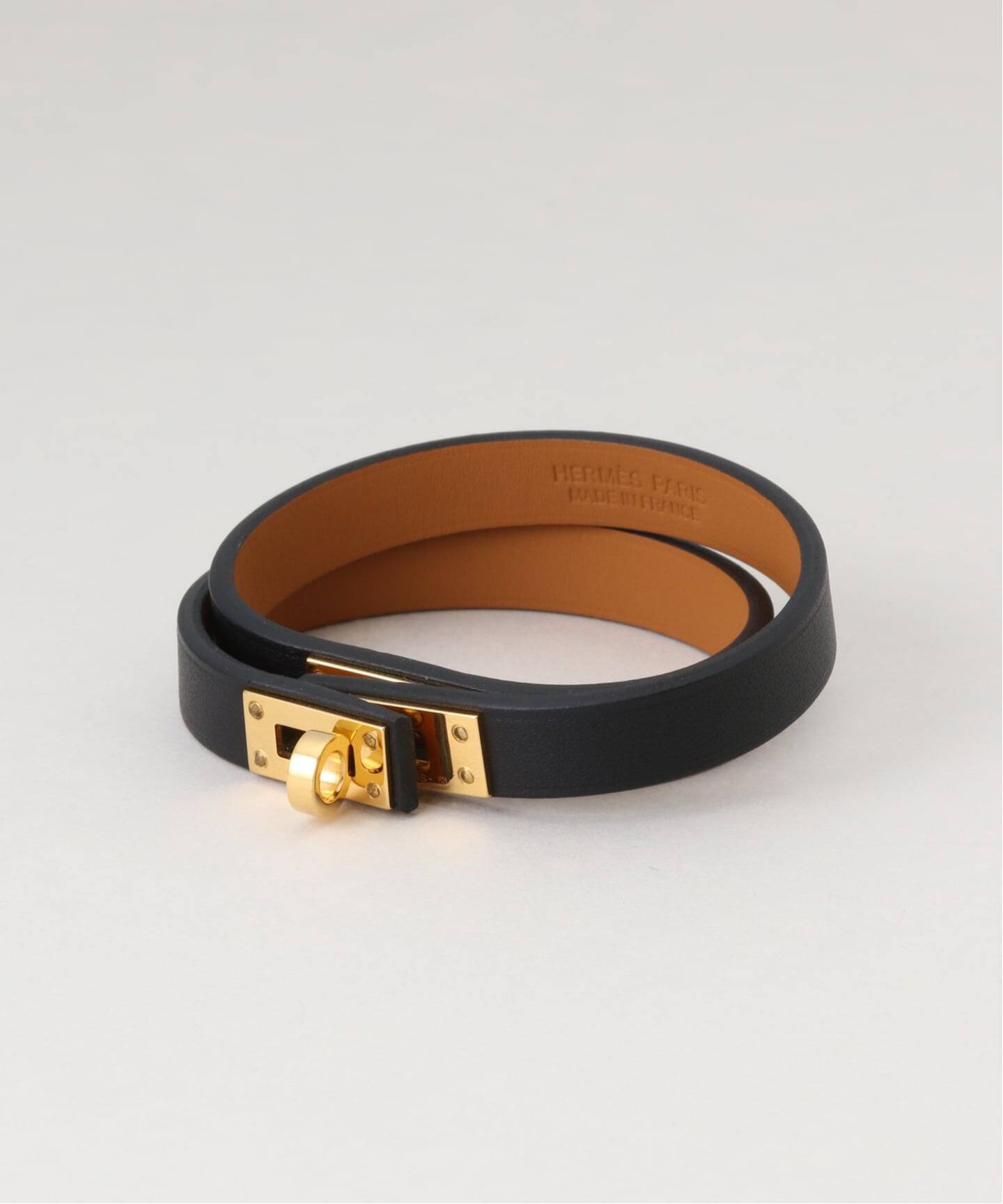 VINTAGE HERMES/エルメス】 Mini kelly double tour bracelet