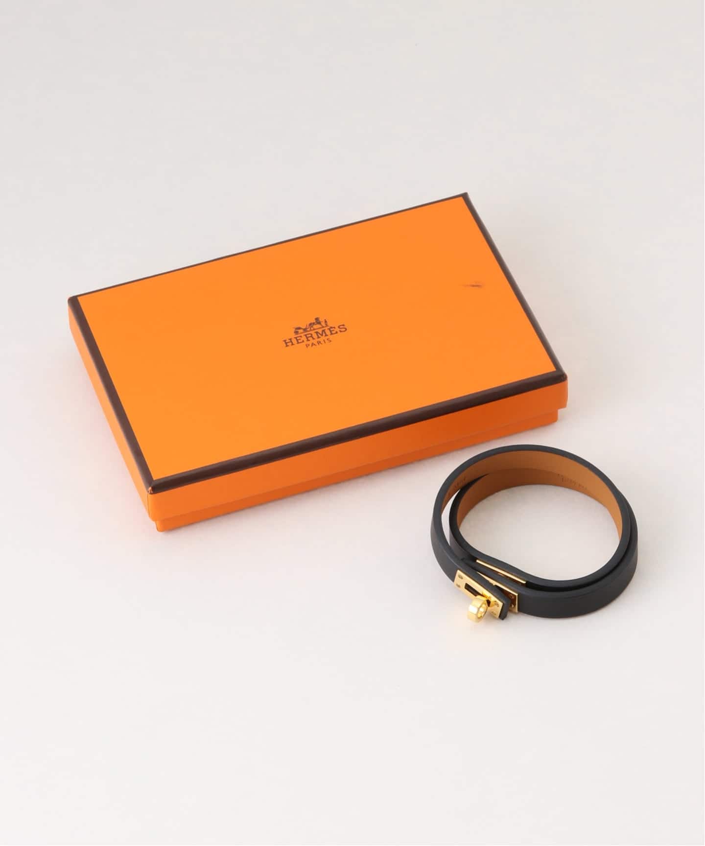 VINTAGE HERMES/エルメス】 Mini kelly double tour bracelet