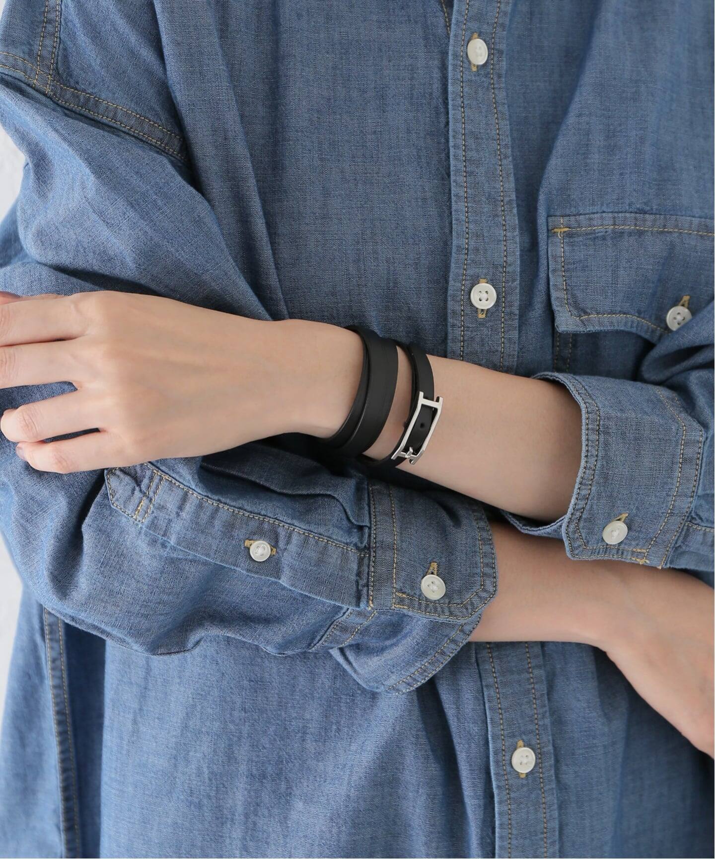 VINTAGE HERMES/エルメス】Hapi double tour bracelet（ブレスレット