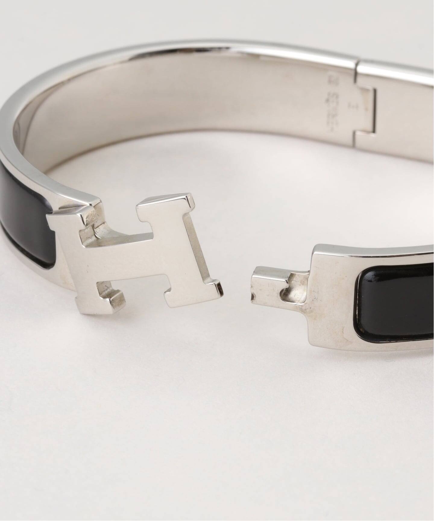 エルメス ヴィンテージ クリップ バングル VINTAGE HERMES/エルメス】 Clic H bangle（ブレスレット・バングル