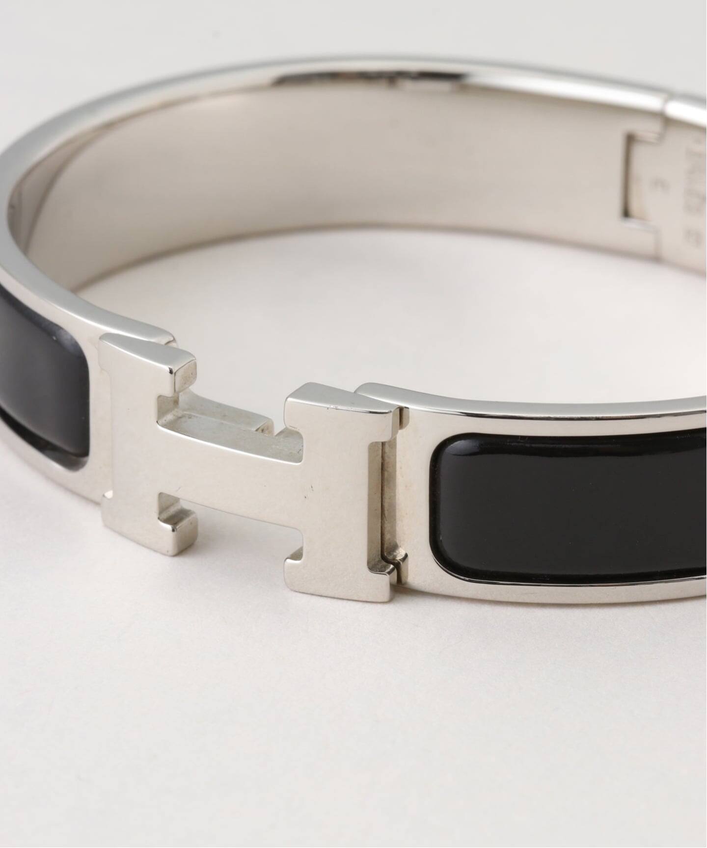 VINTAGE HERMES/エルメス】 Clic H bangle（ブレスレット・バングル