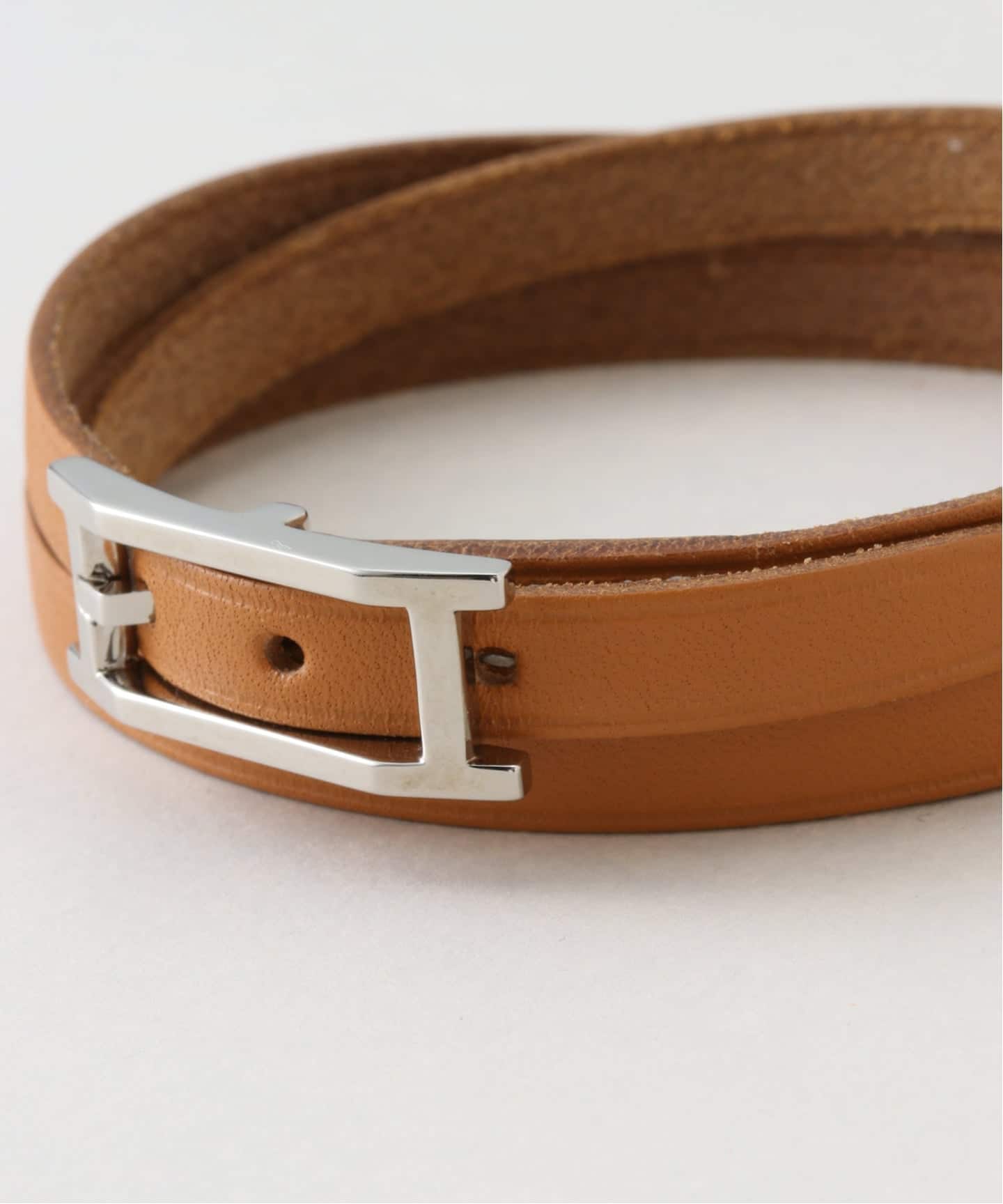 VINTAGE HERMES/エルメス】Hapi triple tour bracelet（ブレスレット