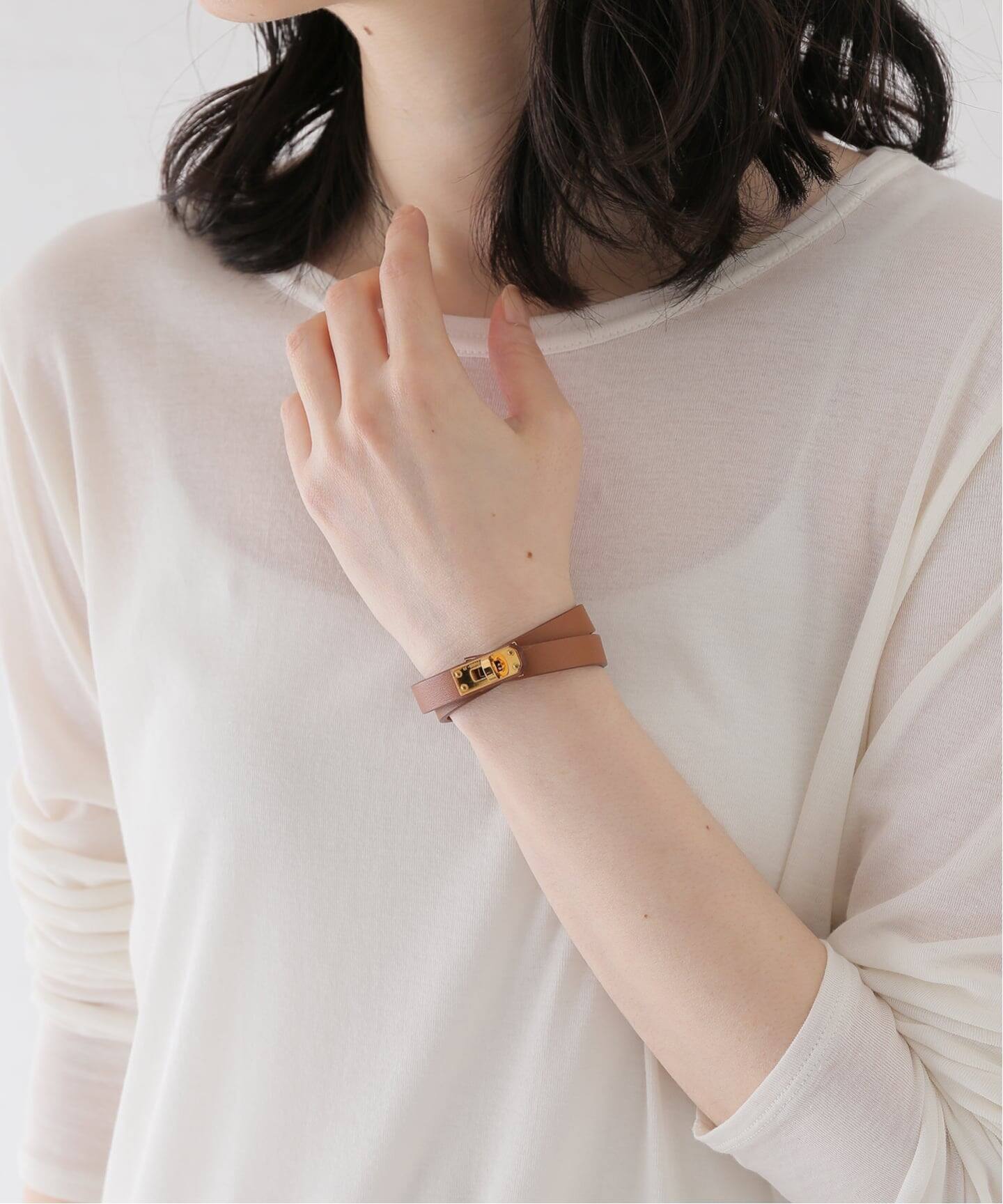 HERMES/エルメス】Mini kelly double tour bracelet（ブレスレット