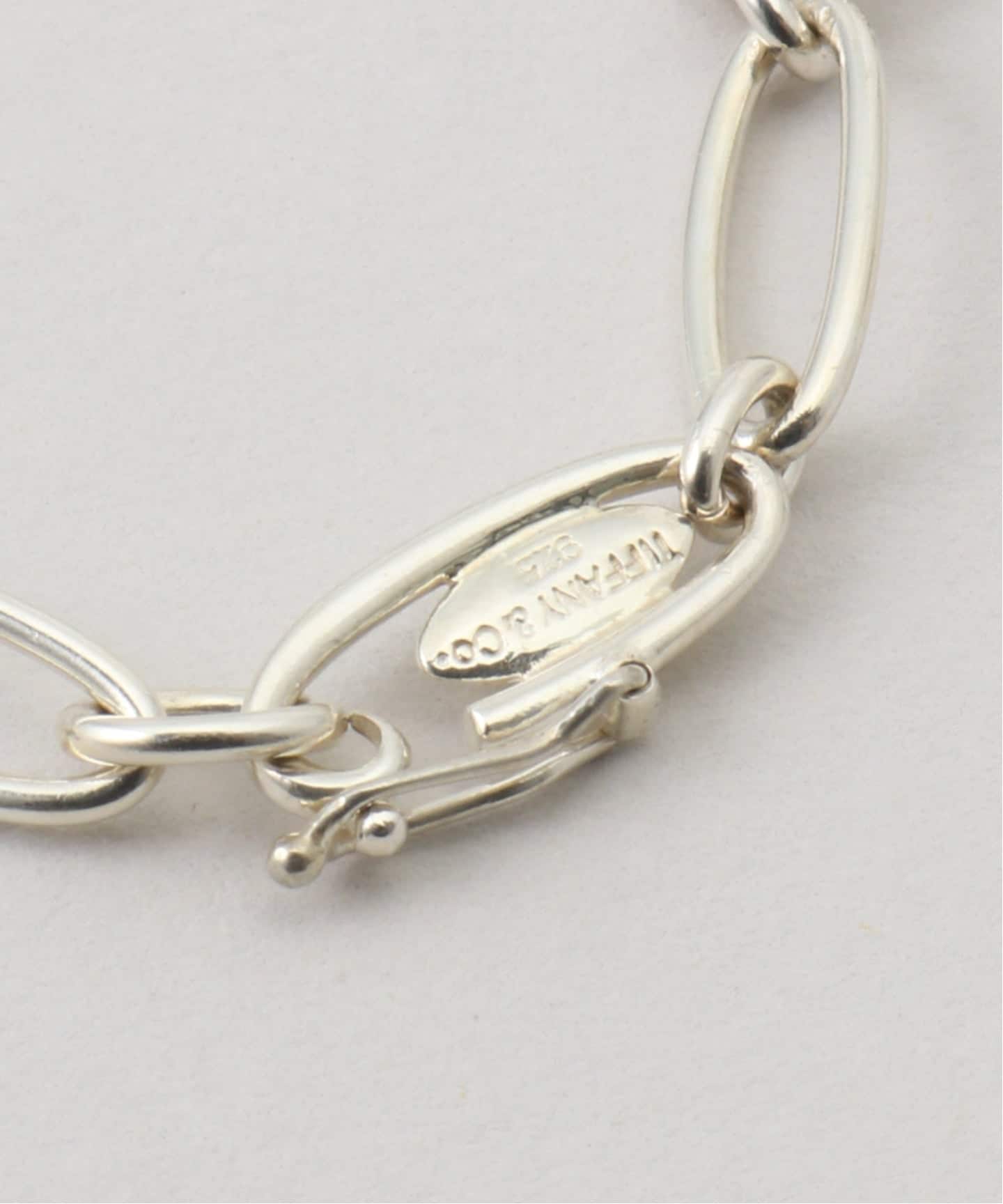 VINTAGE TIFFANY&Co./ティファニー】5charm bracelet oval link
