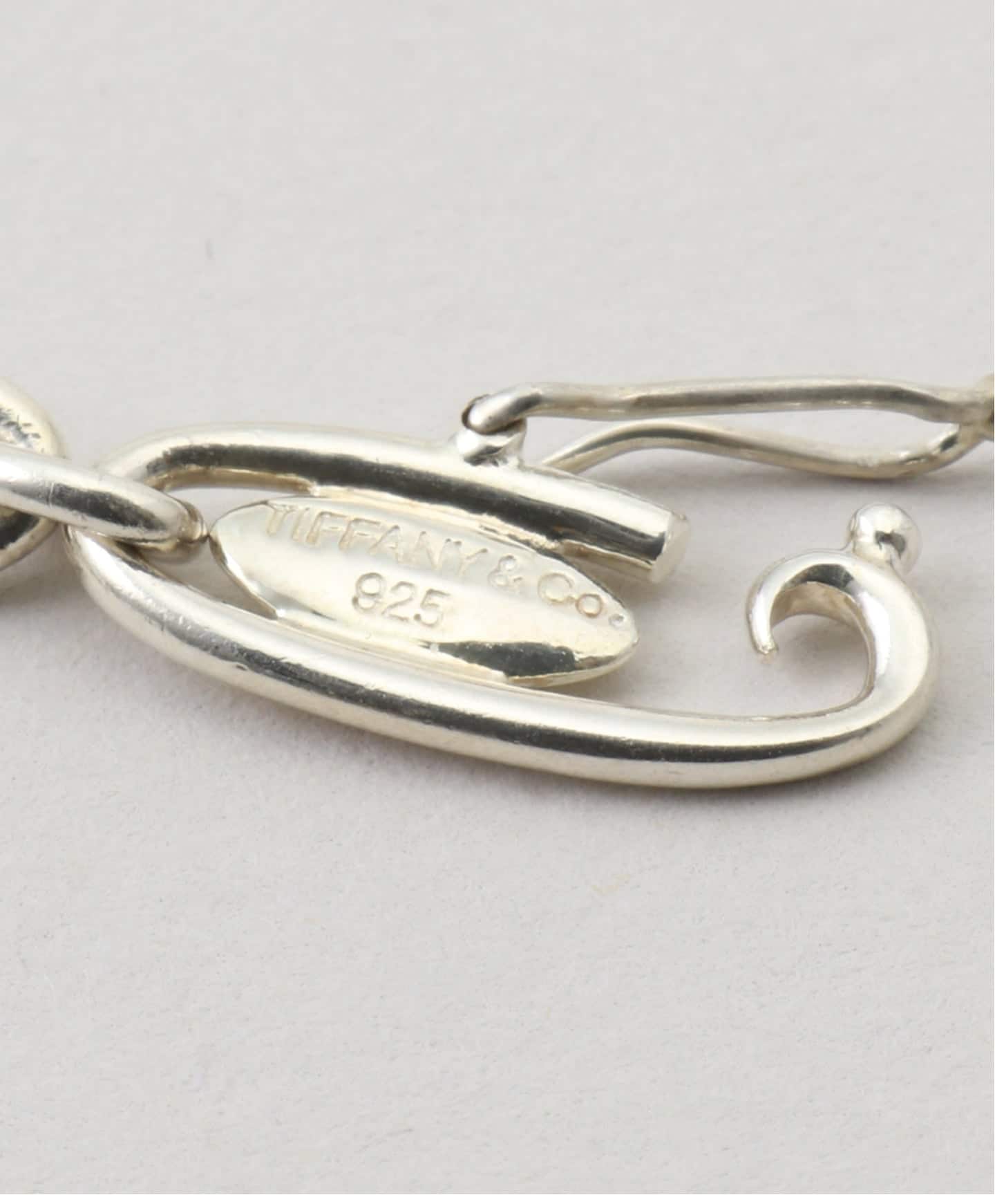 VINTAGE TIFFANY&Co./ティファニー】5charm bracelet oval link