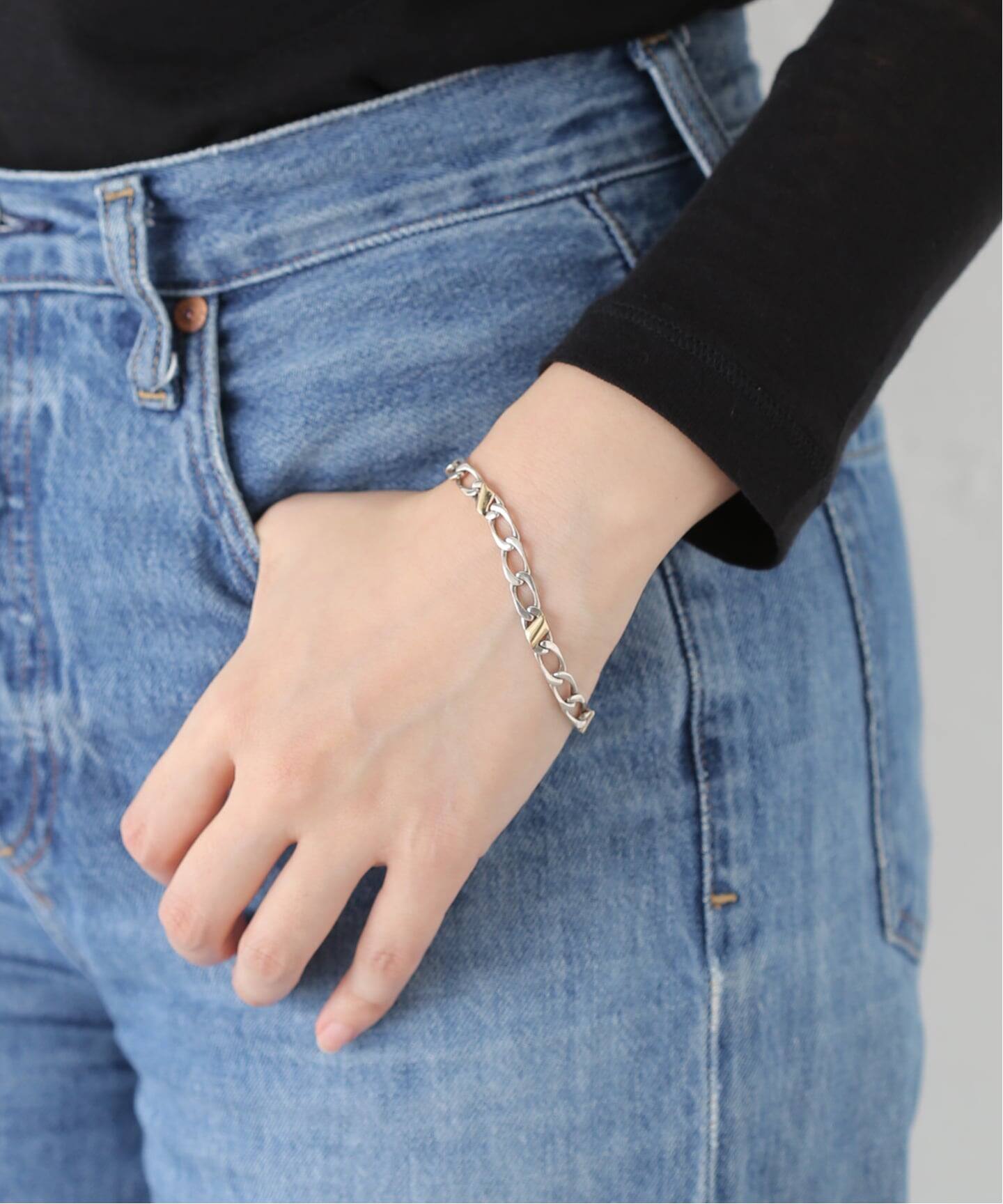 VINTAGE TIFFANY&Co./ティファニー】Figaro chain link bracelet