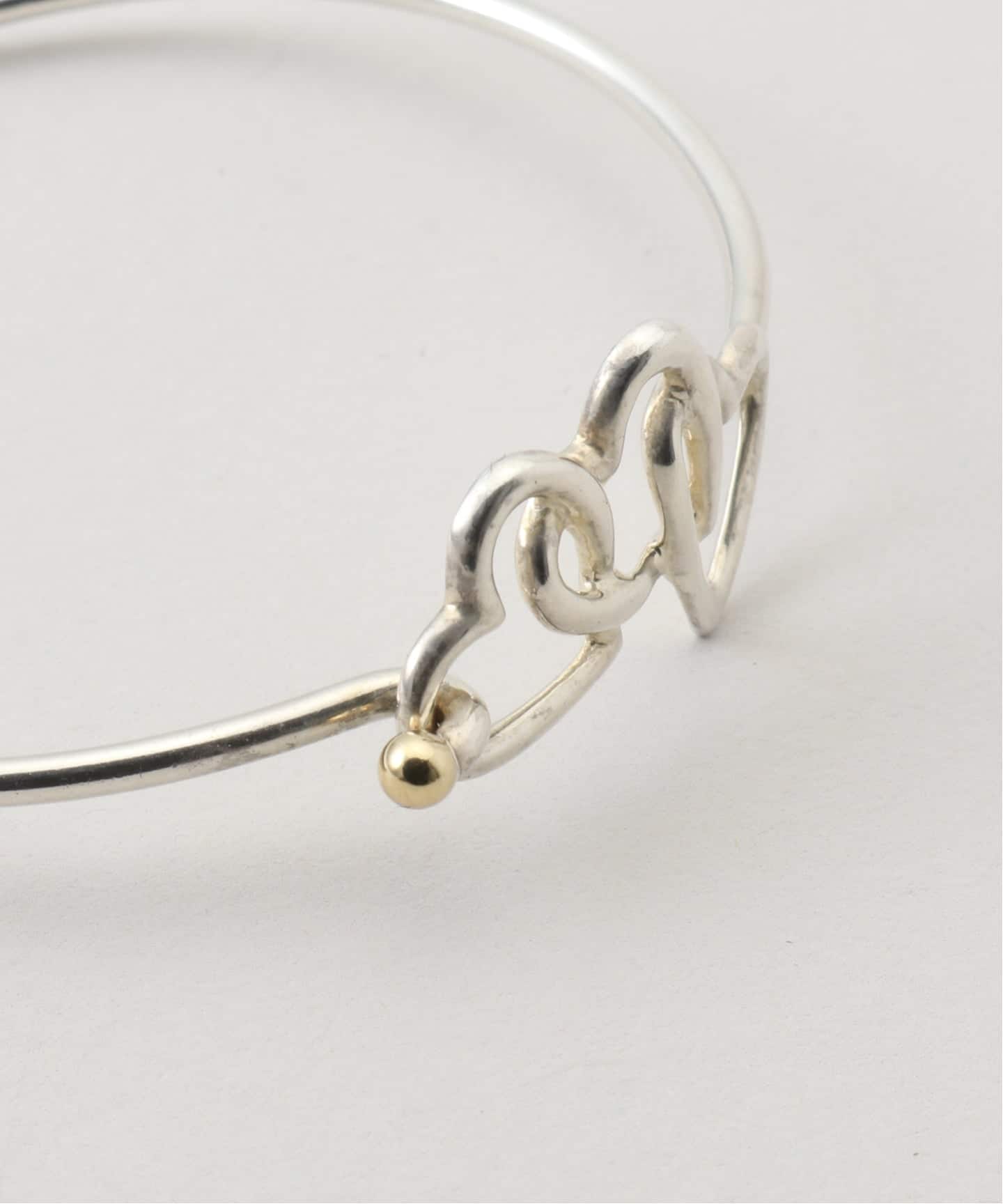 VINTAGE TIFFANY&Co./ティファニー】 Triple heart bangle