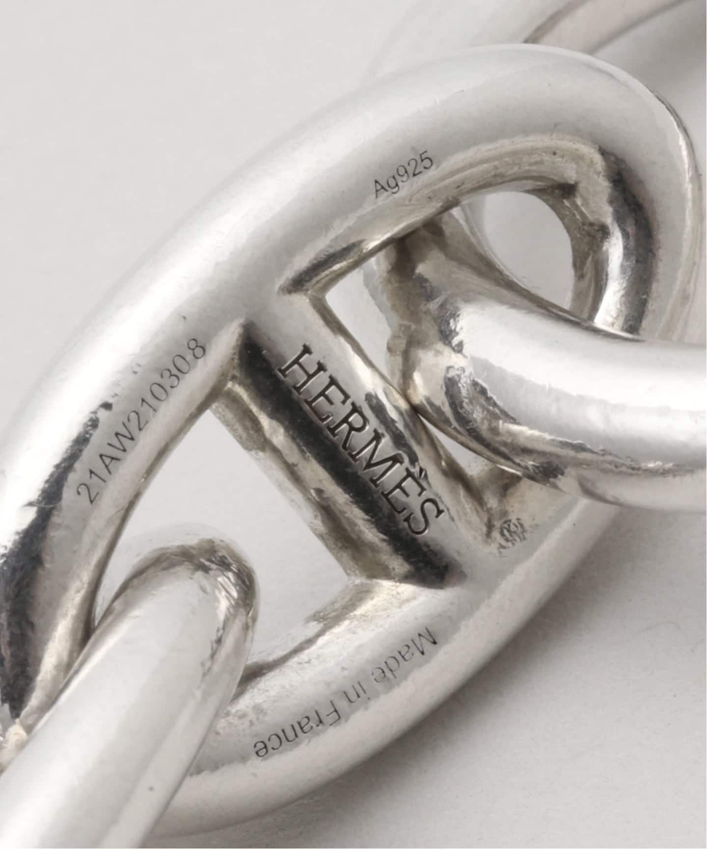 エルメス　ブレスレット　バングル HERMES/エルメス】Chaine dAncre bracelet gm12（ブレスレット
