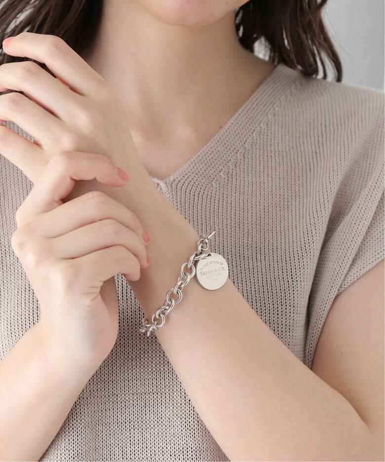 VINTAGE TIFFANY&Co./ティファニー】 Return to round bracelet 