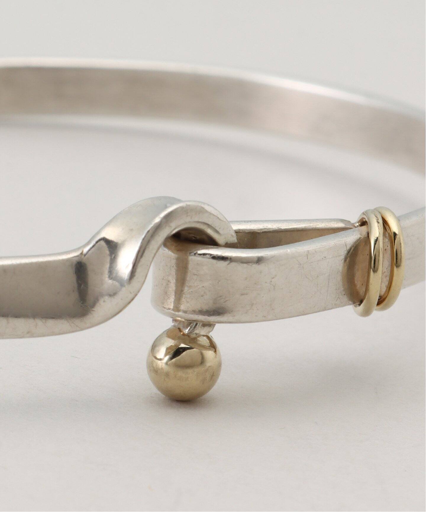 VINTAGE TIFFANY&Co./ティファニー】Hook eye bangle（ブレスレット  