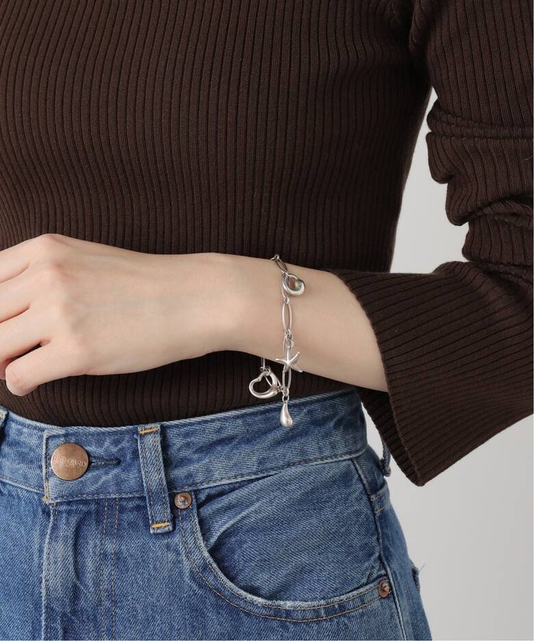 VINTAGE TIFFANY&Co./ティファニー】 5charm bracelet（ブレスレット 