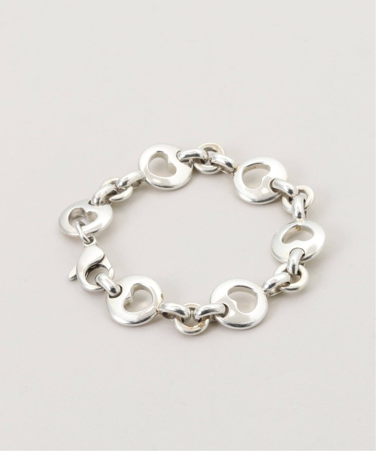 VINTAGE TIFFANY&Co./ティファニー】 Pierced heart bracelet