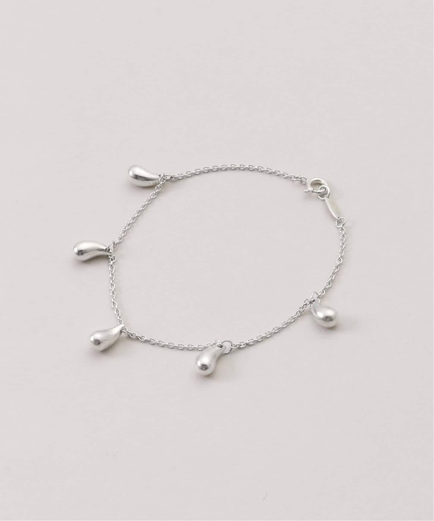 VINTAGE TIFFANY&Co./ティファニー】 Tear drop bracelet 5charms