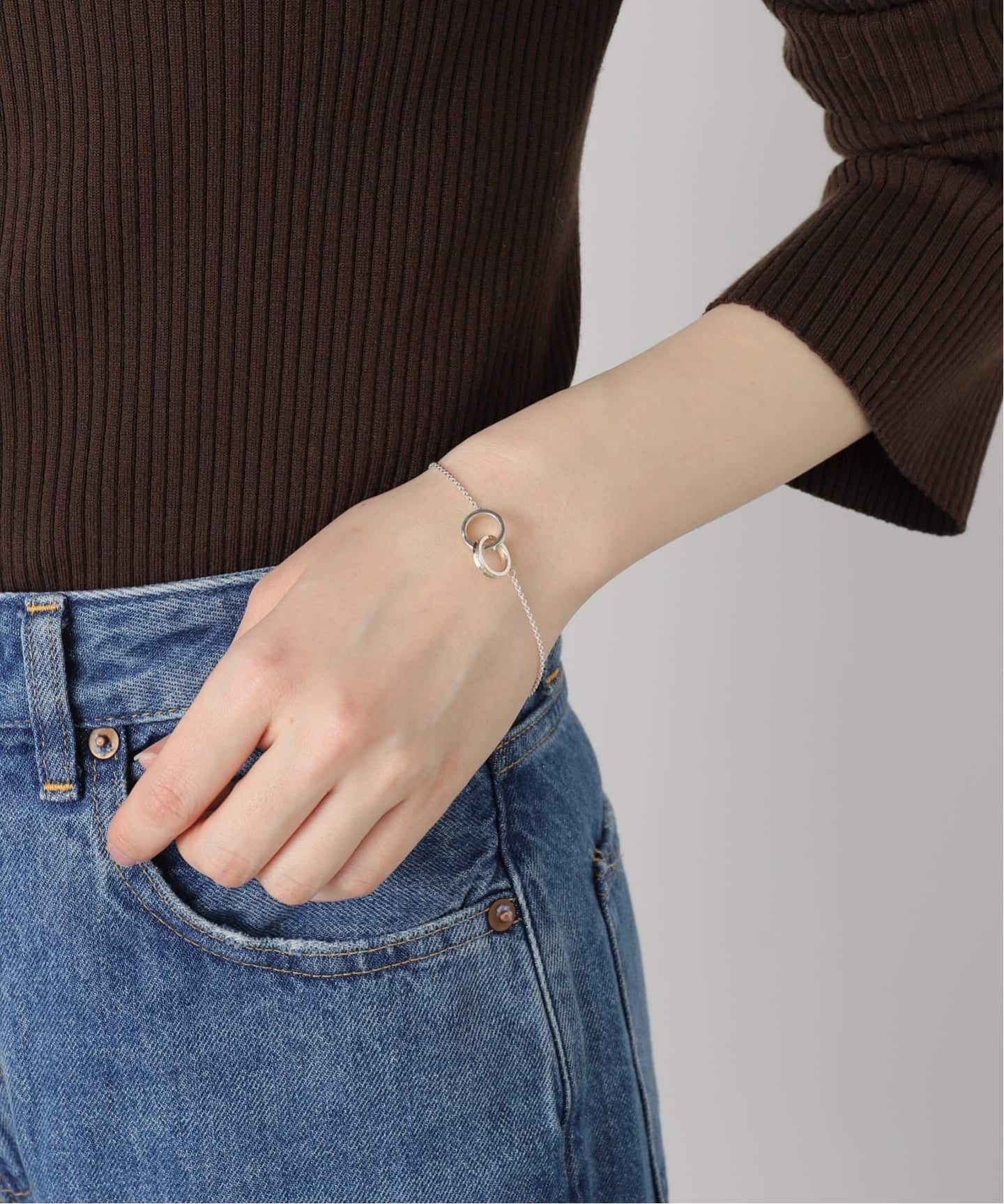 VINTAGE TIFFANY&Co./ティファニー】1837 interlocking bracelet