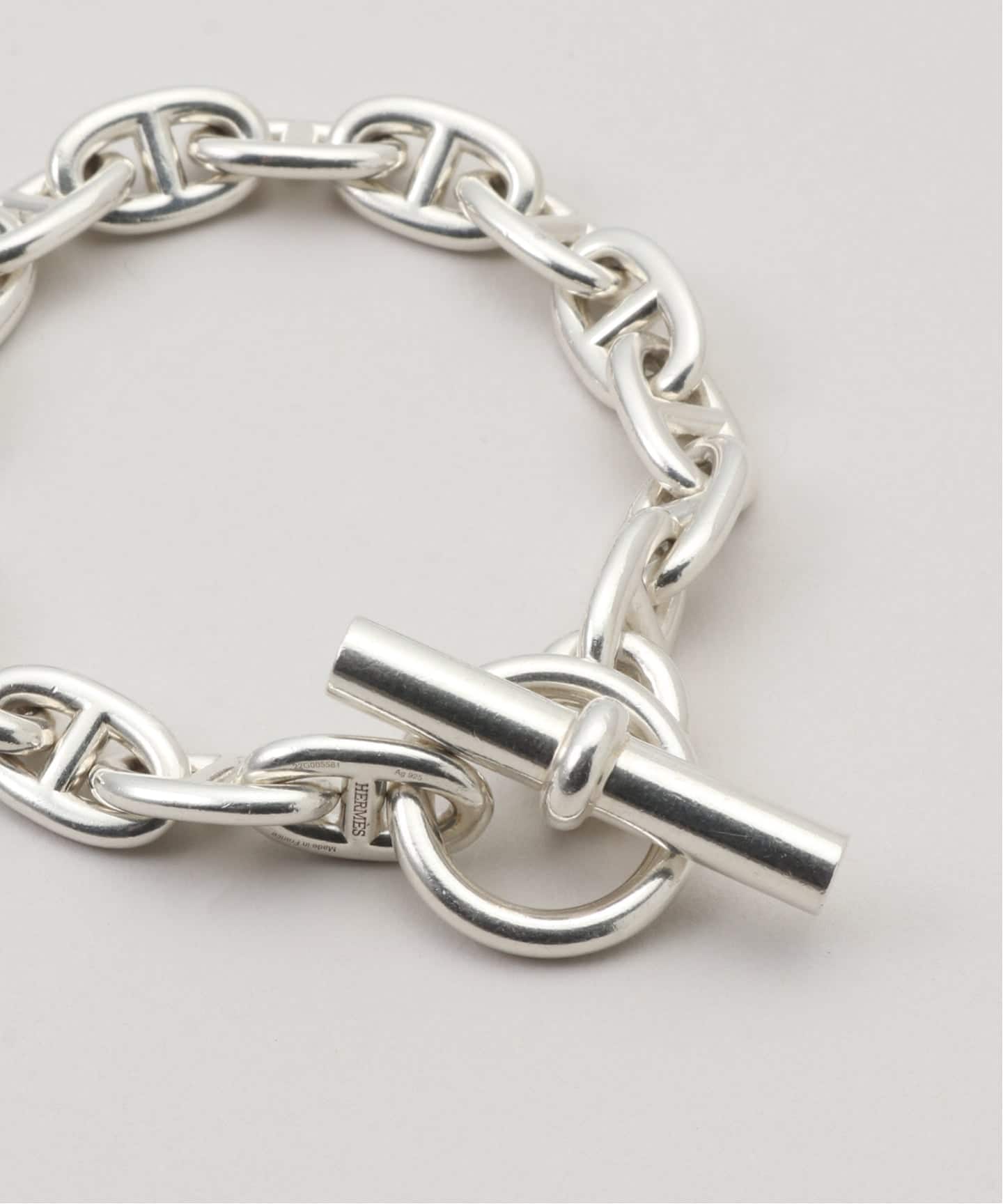 VINTAGE HERMES/エルメス】 Chaine dAncre bracelet mm17