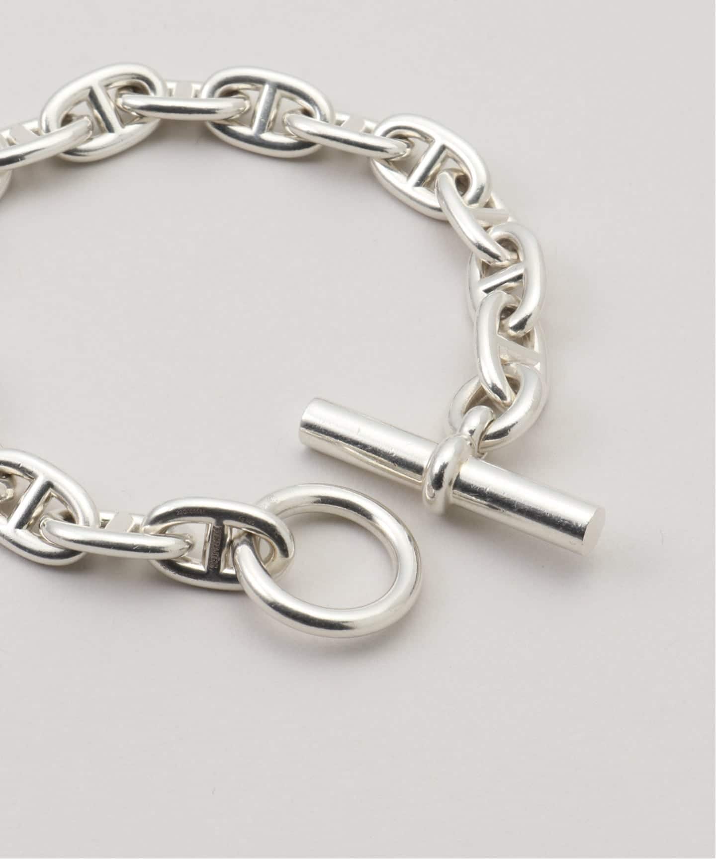 VINTAGE HERMES/エルメス】 Chaine dAncre bracelet mm17