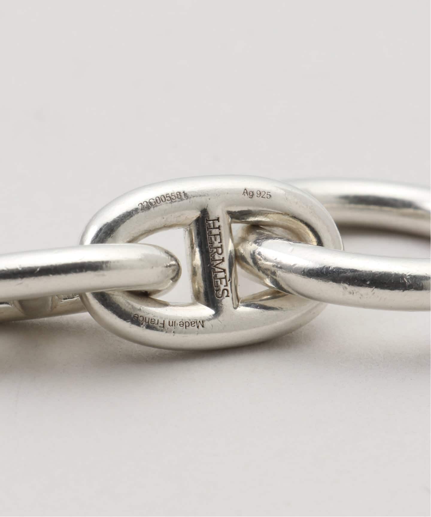 VINTAGE HERMES/エルメス】 Chaine dAncre bracelet mm17