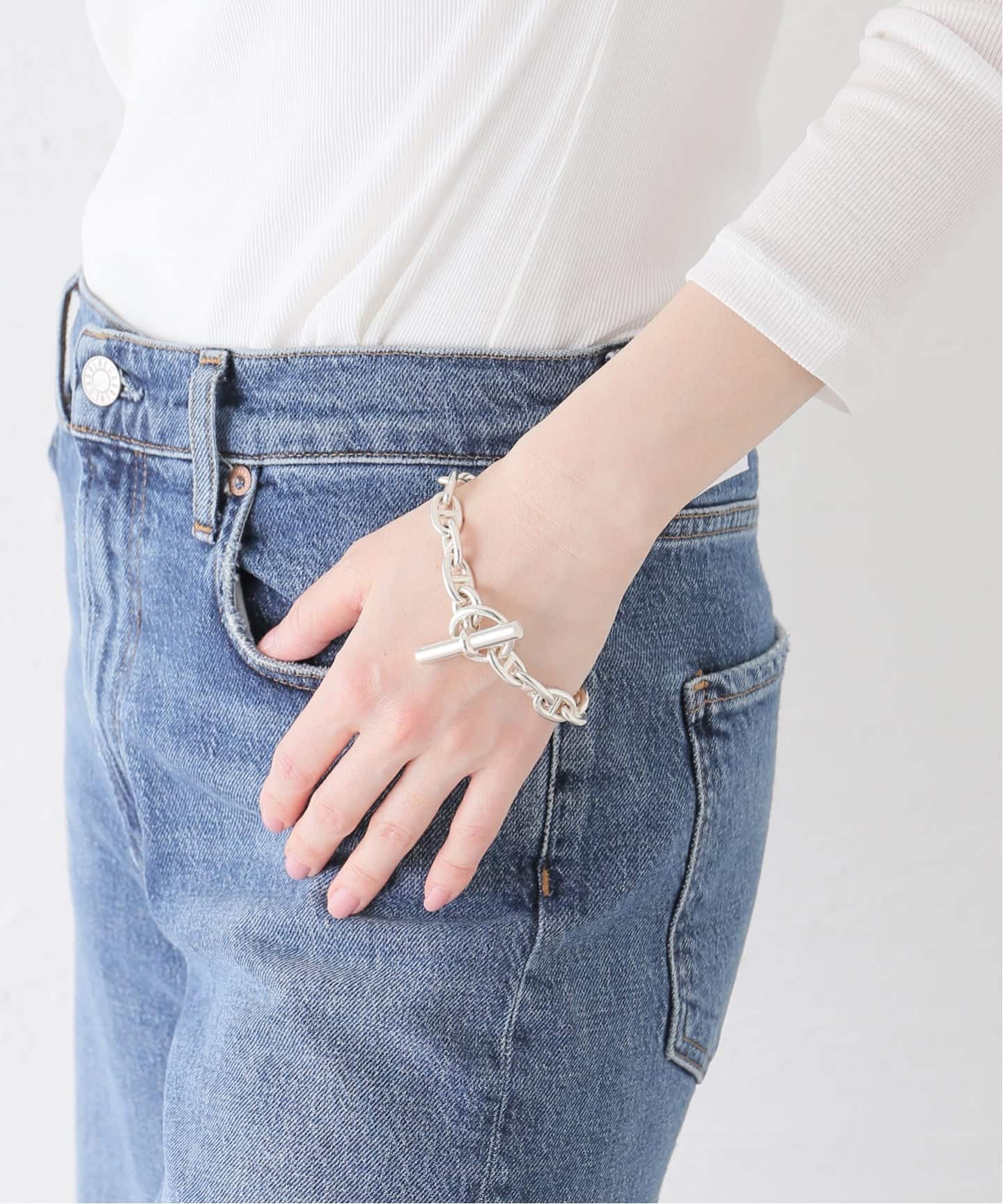 VINTAGE HERMES/エルメス】 Chaine dAncre bracelet mm17