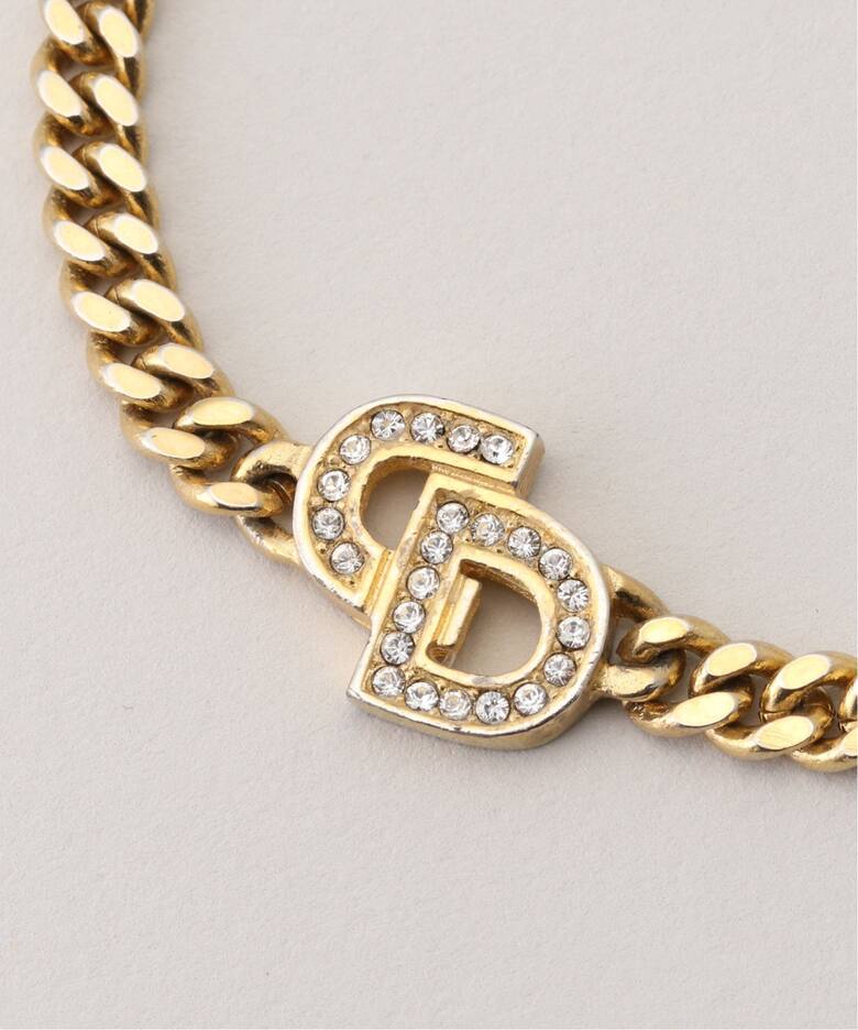 VINTAGE DIOR/ディオール】 bracelet logo rs（ブレスレット・バングル