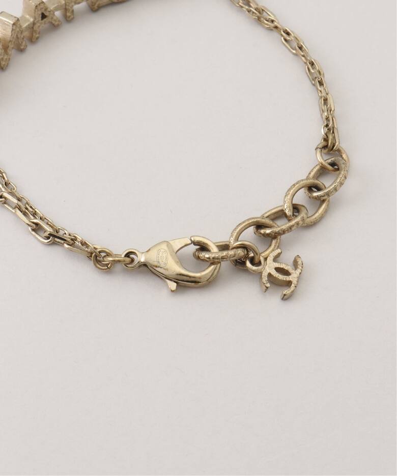 CHANEL/シャネル】 bracelet logo heart（ブレスレット・バングル 