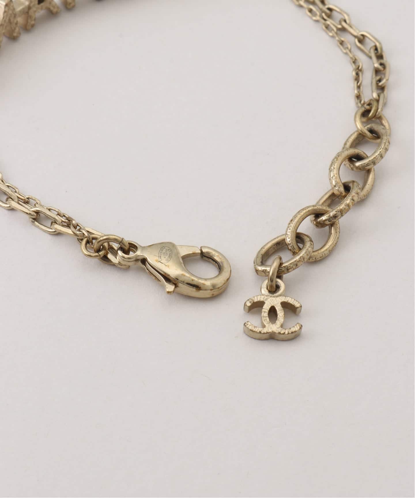 CHANEL/シャネル】 bracelet logo heart（ブレスレット・バングル